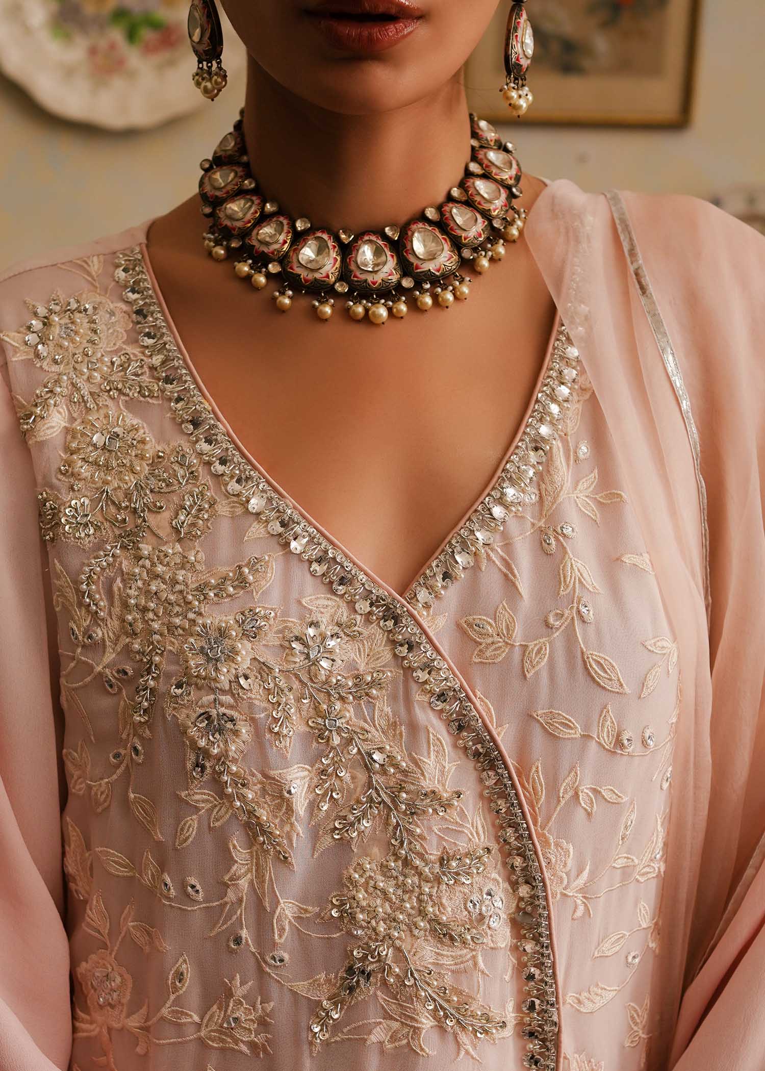 Mahgul | Eid Edit 2024 | Pink Shade - House Of Hania