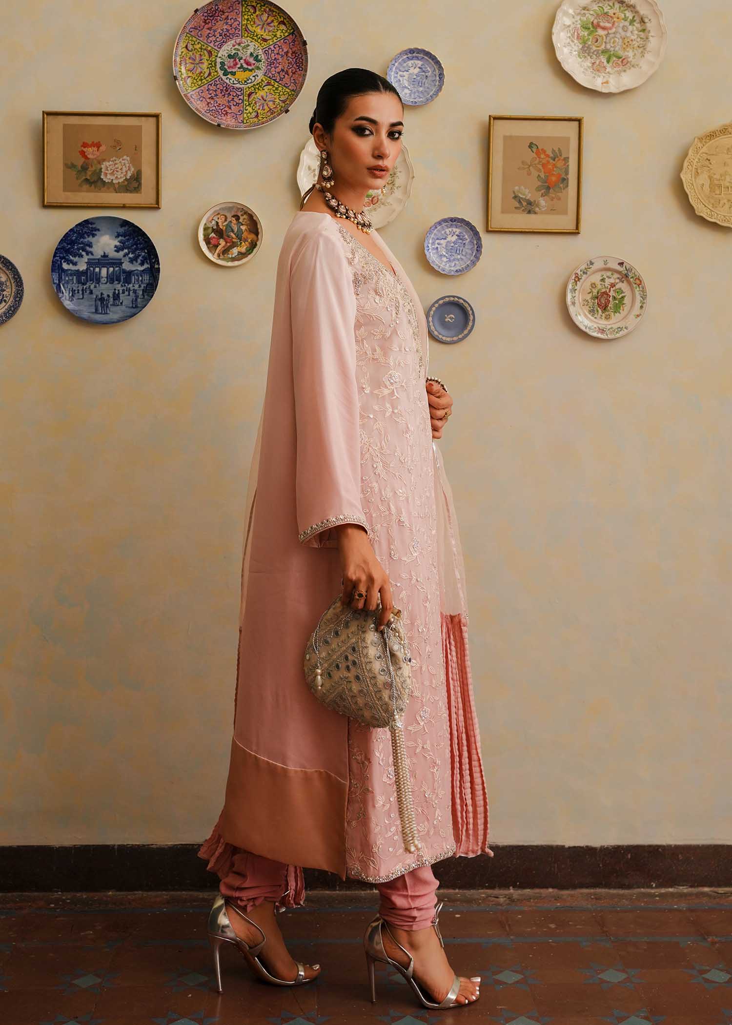 Mahgul | Eid Edit 2024 | Pink Shade - House Of Hania