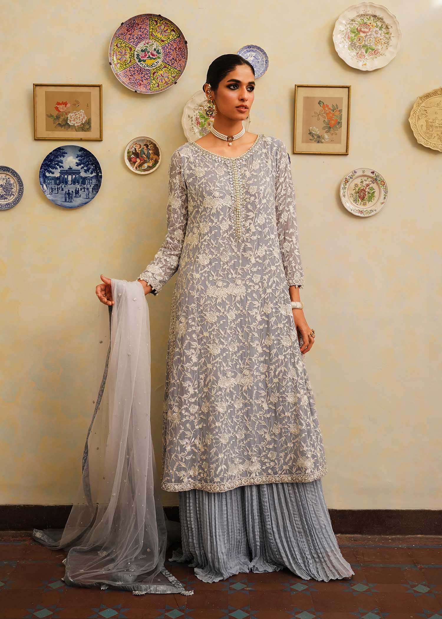 Mahgul | Eid Edit 2024 | Sage Reverie - House Of Hania