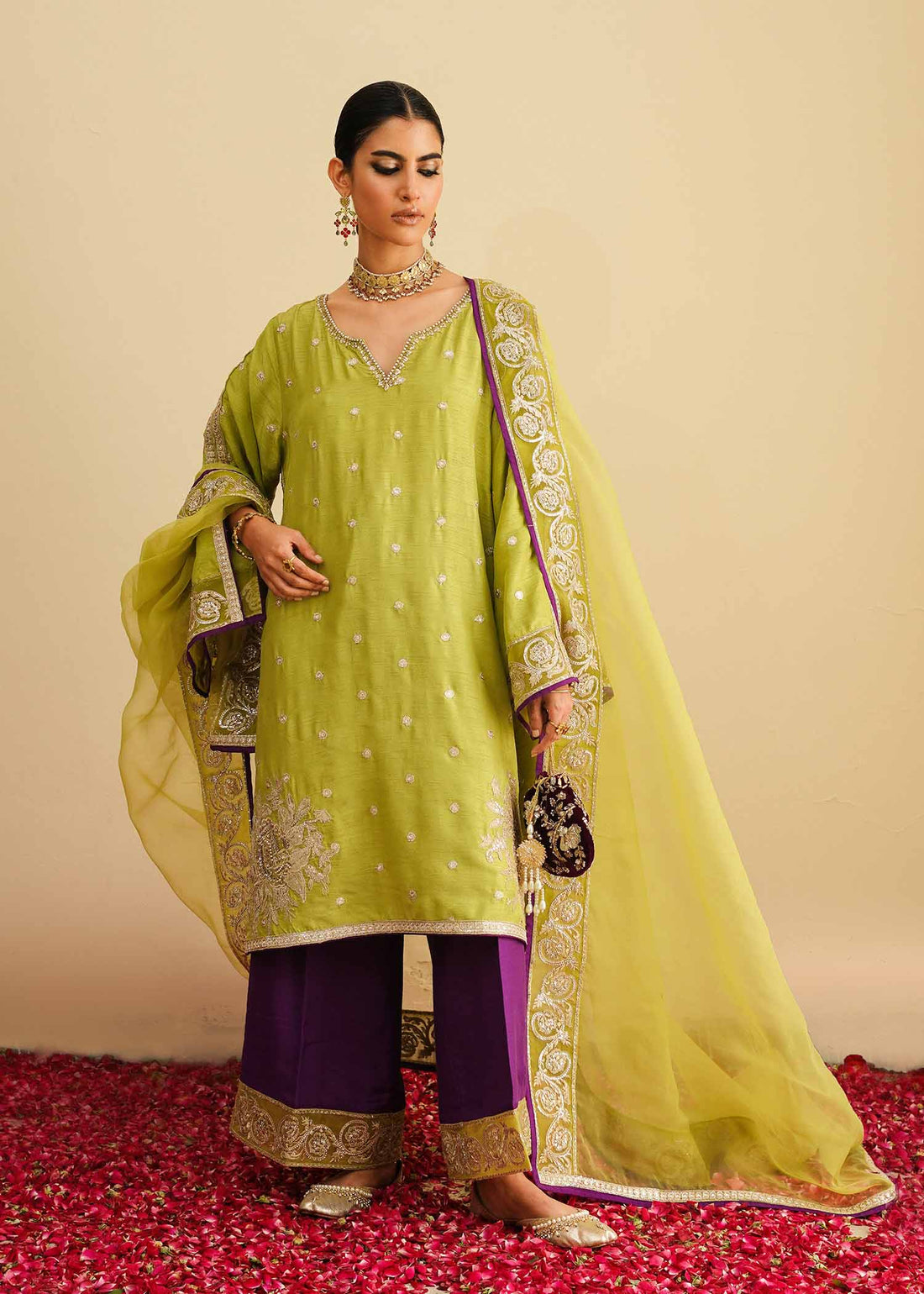 Mahgul | Eid Edit 2024 | Twilight Garden - House Of Hania