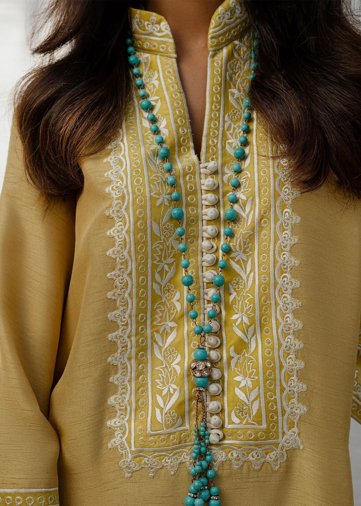 Mahgul | Eid Edit 2024 | Yellow Gold - House Of Hania