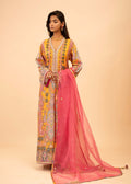 Mahgul | Emerald Hill Formals | Saffron Jewel - House Of Hania