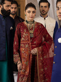 Mahnur | Mahrukh Luxury Lawn 24 | CARNATION - House Of Hania