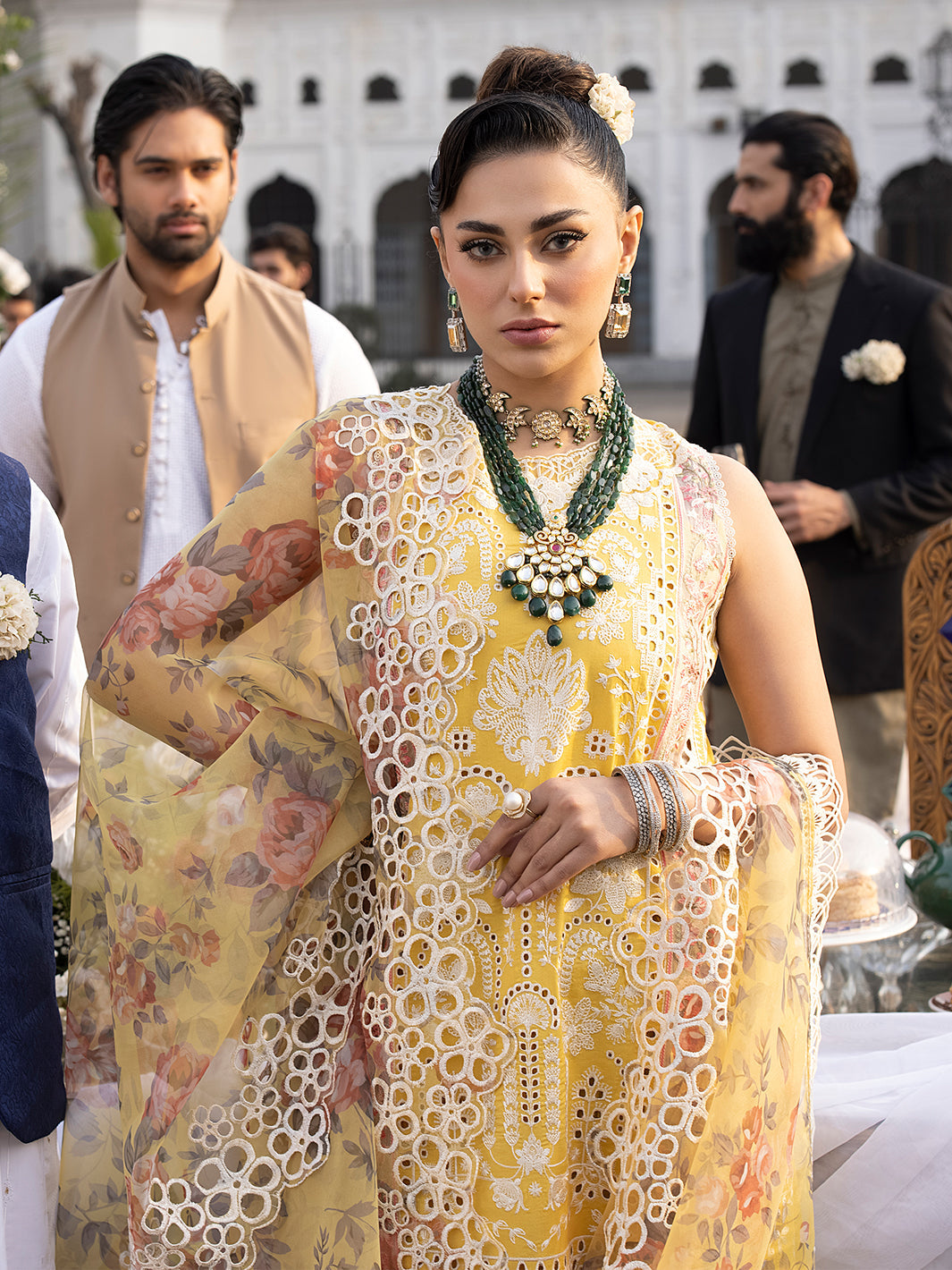 Mahnur | Mahrukh Luxury Lawn 24 | DELIA - House Of Hania