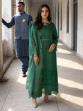 Mahnur | Mahrukh Luxury Lawn 24 | EMERALD - House Of Hania