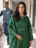 Mahnur | Mahrukh Luxury Lawn 24 | EMERALD - House Of Hania