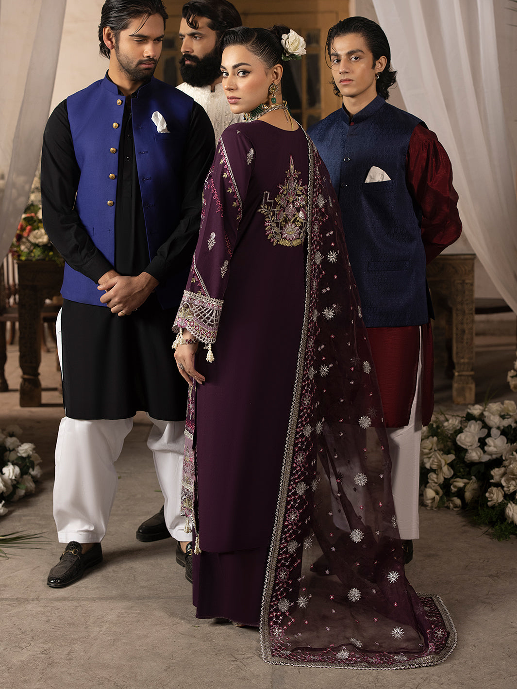 Mahnur | Mahrukh Luxury Lawn 24 | ESME - House Of Hania