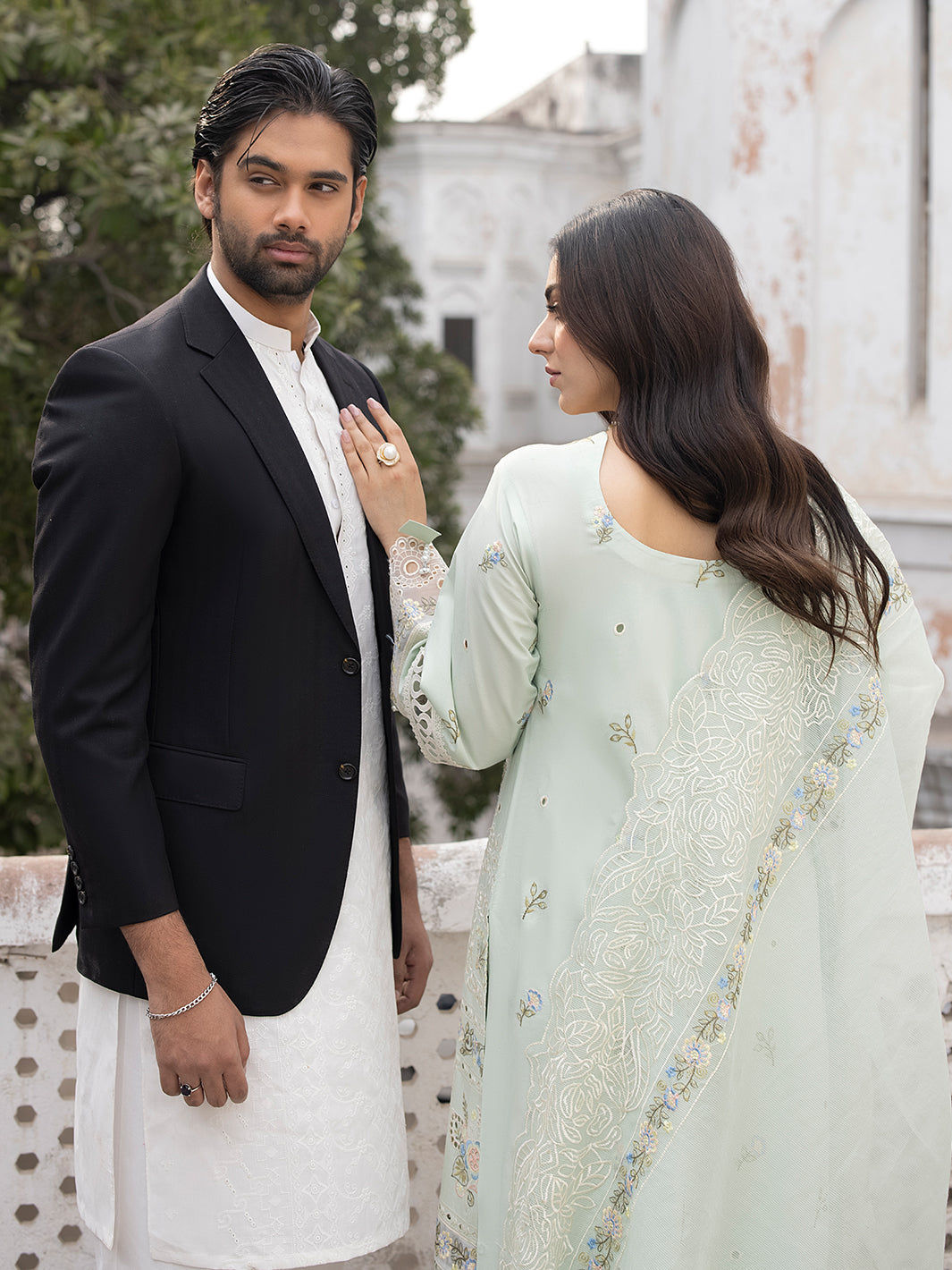 Mahnur | Mahrukh Luxury Lawn 24 | SELINA - House Of Hania