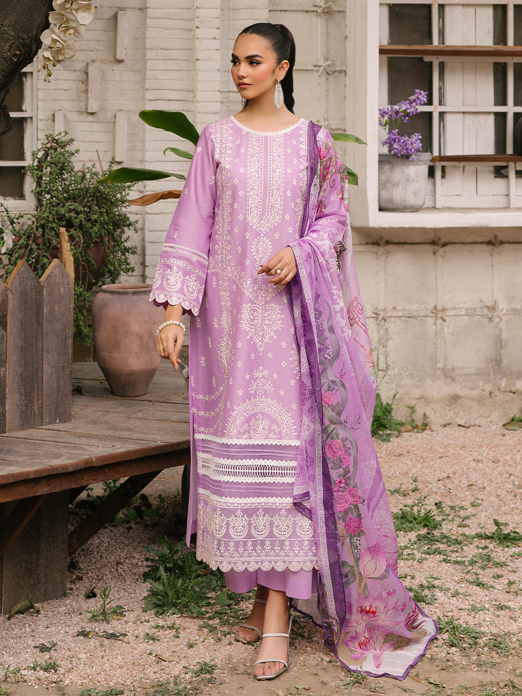 Mahnur | Masakali Luxury Lawn 24 | MK 05 - B - House Of Hania