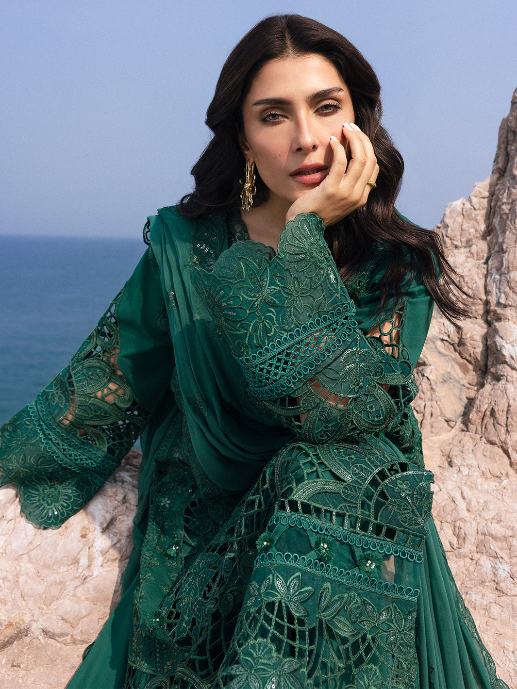 Mahnur | Sirena Luxury Lawn 25 | Eirene - House Of Hania