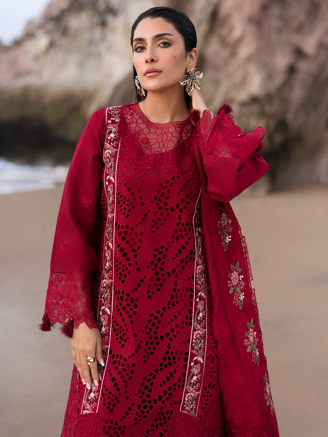 Mahnur | Sirena Luxury Lawn 25 | Scarlett - House Of Hania