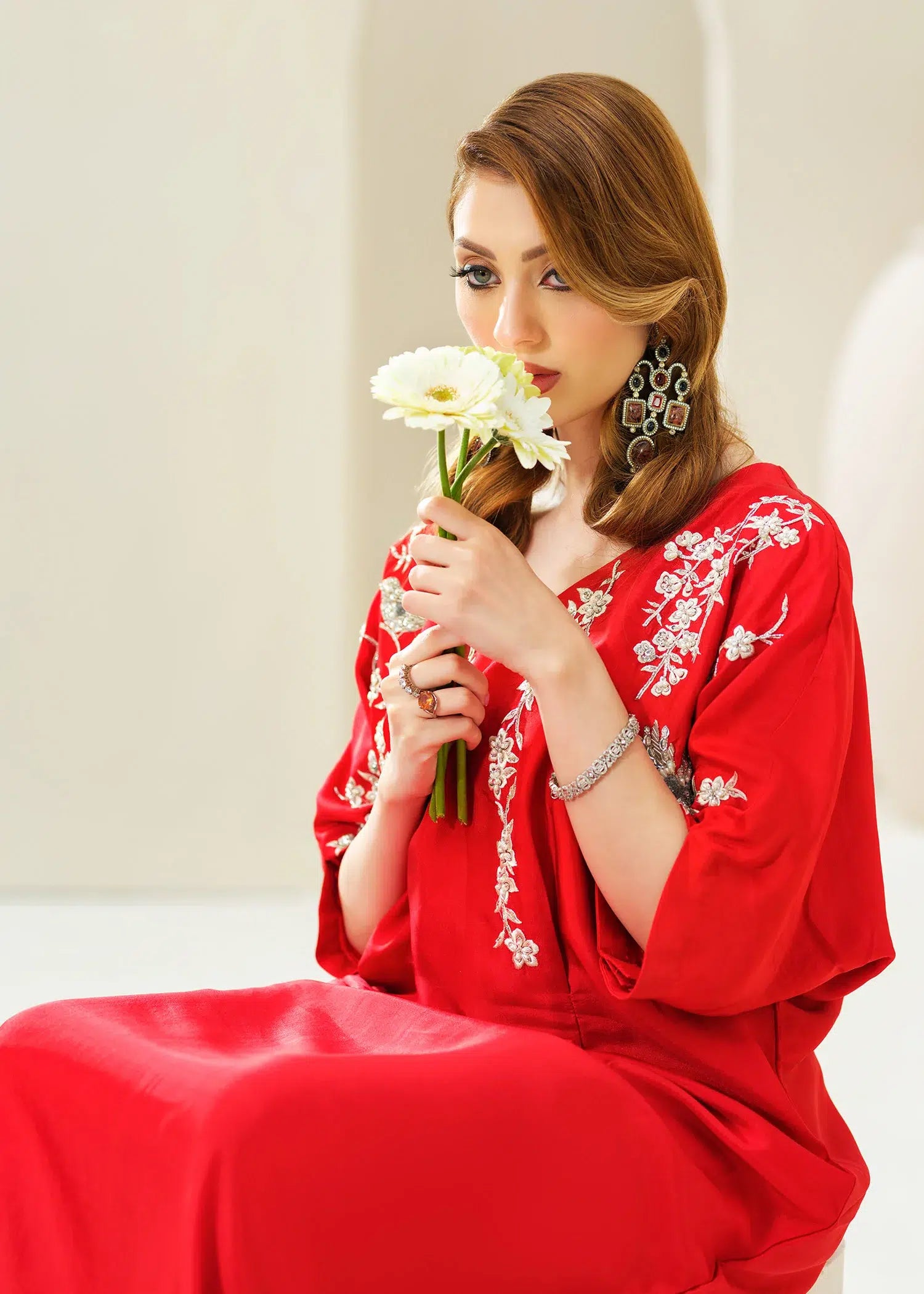 Mahum Asad | Forever and Ever Formals | Carnation - House Of Hania