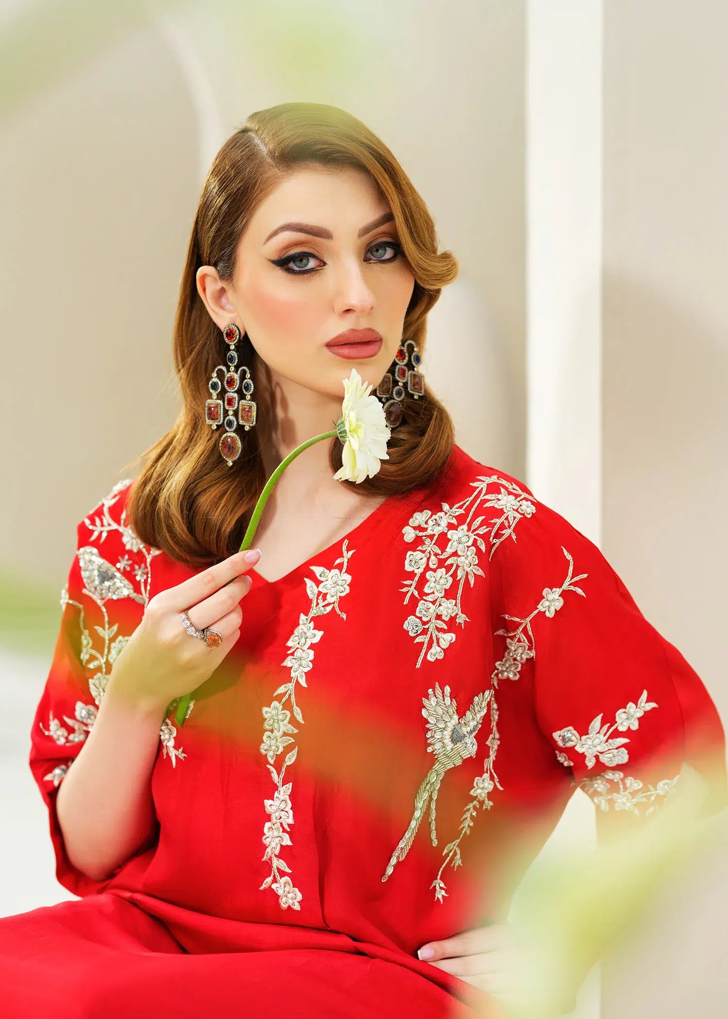 Mahum Asad | Forever and Ever Formals | Carnation - House Of Hania