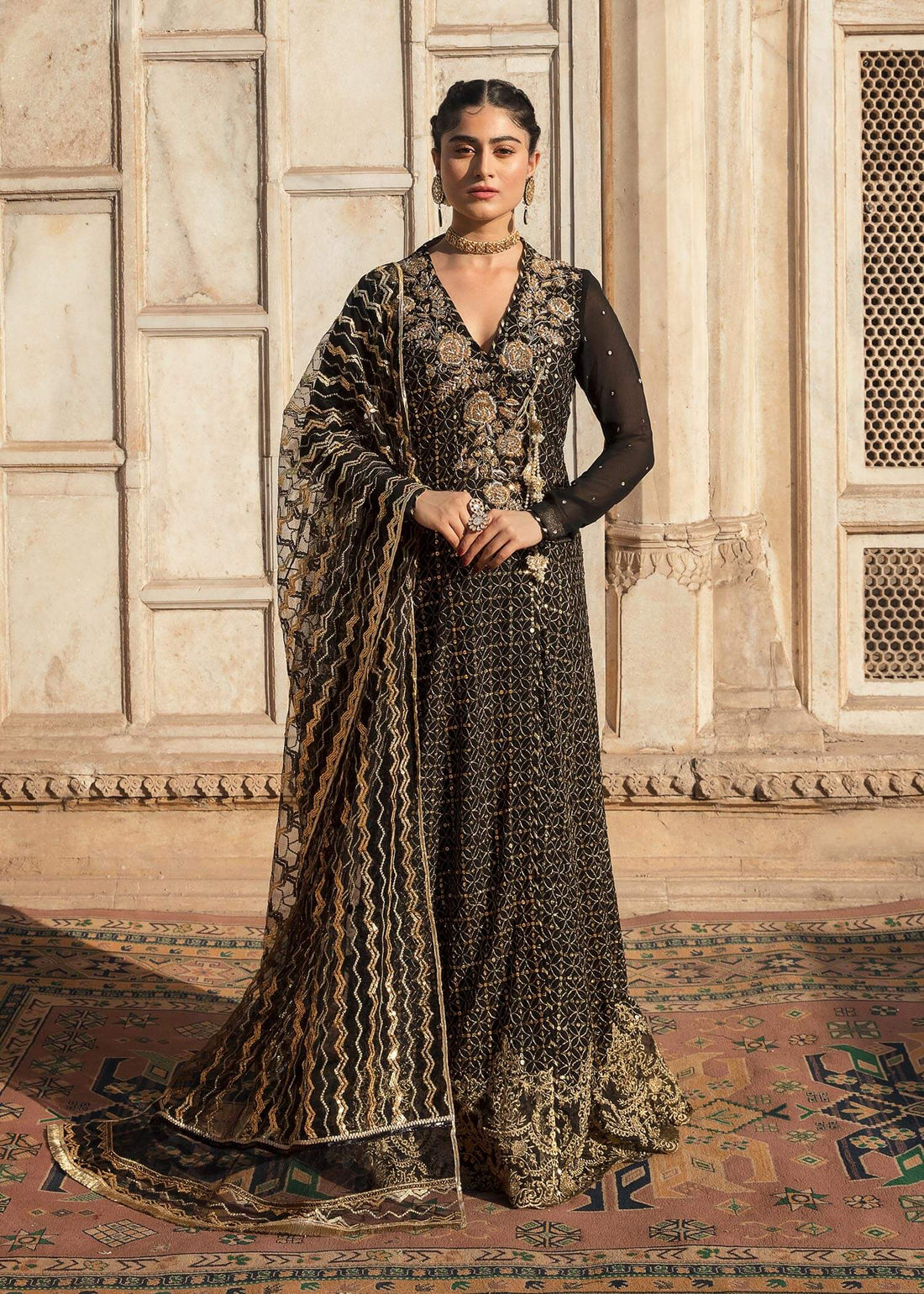 Mahum Asad | Gul Posh Luxury Formals 23 | Chiraagh - House Of Hania