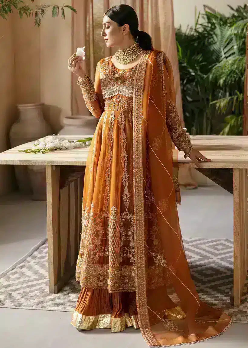 Mahum Asad | Lamhay Wedding Formals 23 | Kesari - House Of Hania