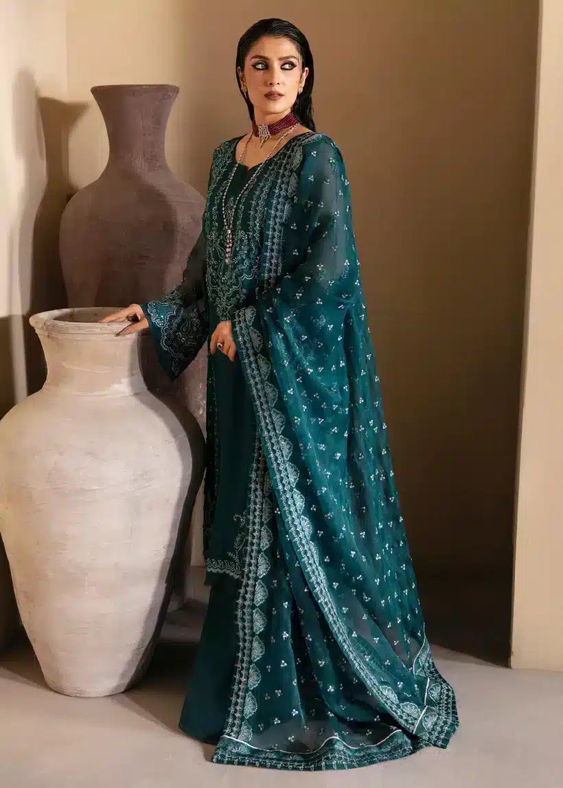 Mahum Asad | Lamhay Wedding Formals 23 | Neelum - House Of Hania