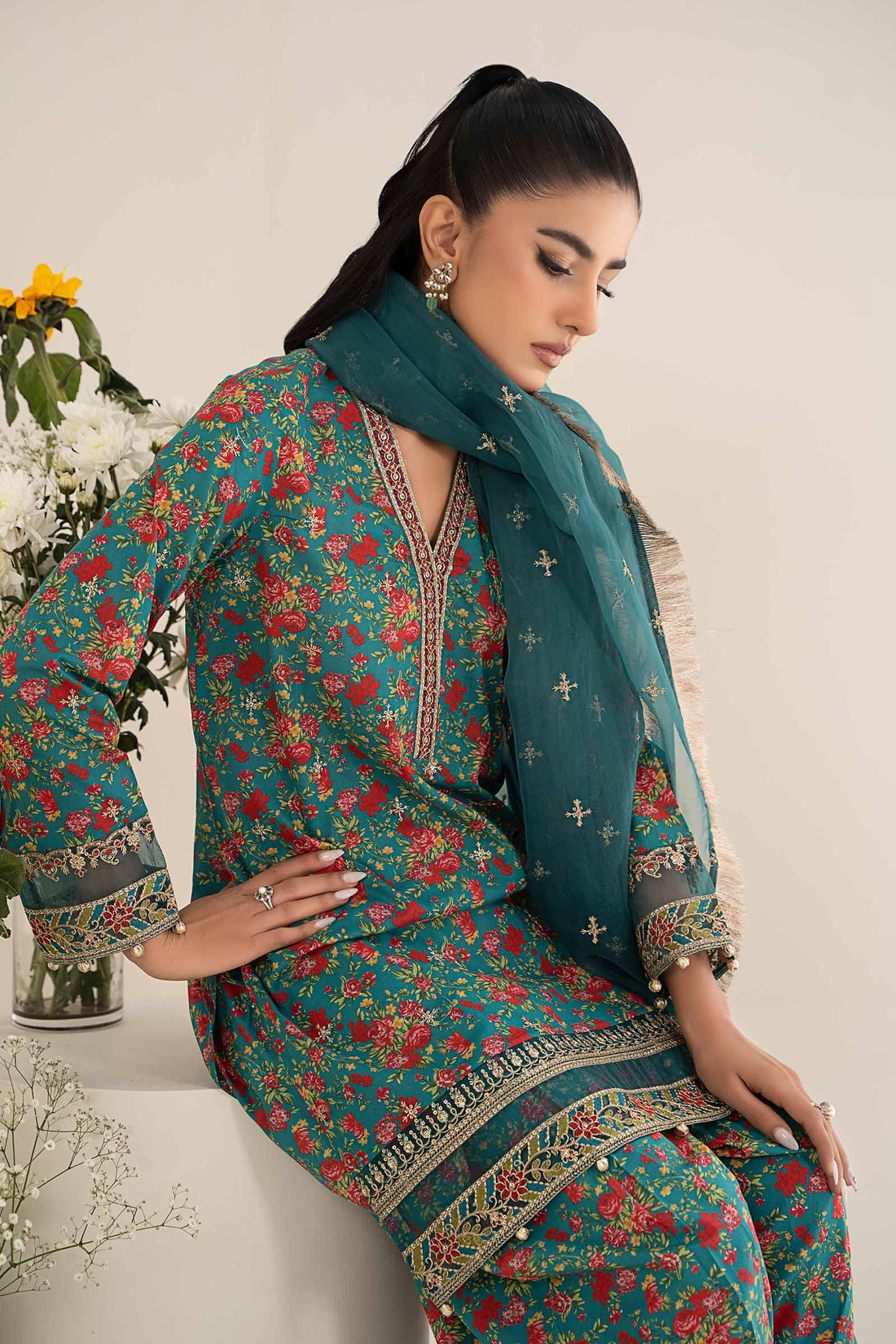 Maira B | Ready to Wear | DW-EF25-09 - House Of Hania