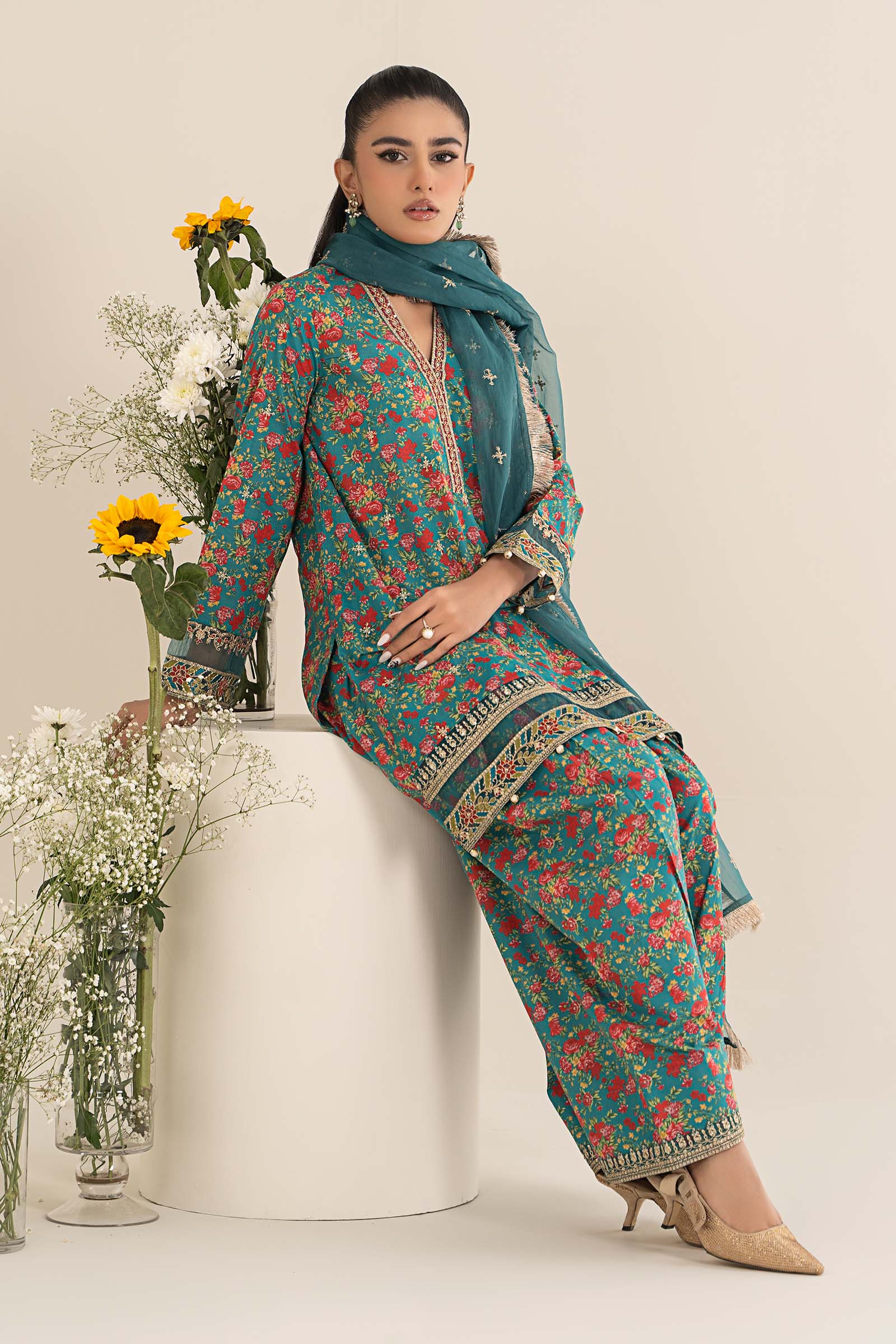 Maira B | Ready to Wear | DW-EF25-09 - House Of Hania