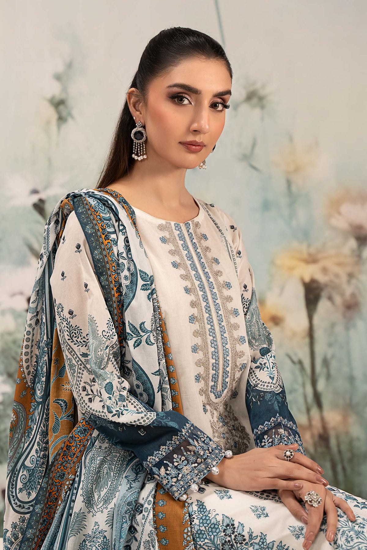 Maira B | Ready to Wear | DW-EF25-14 - House Of Hania
