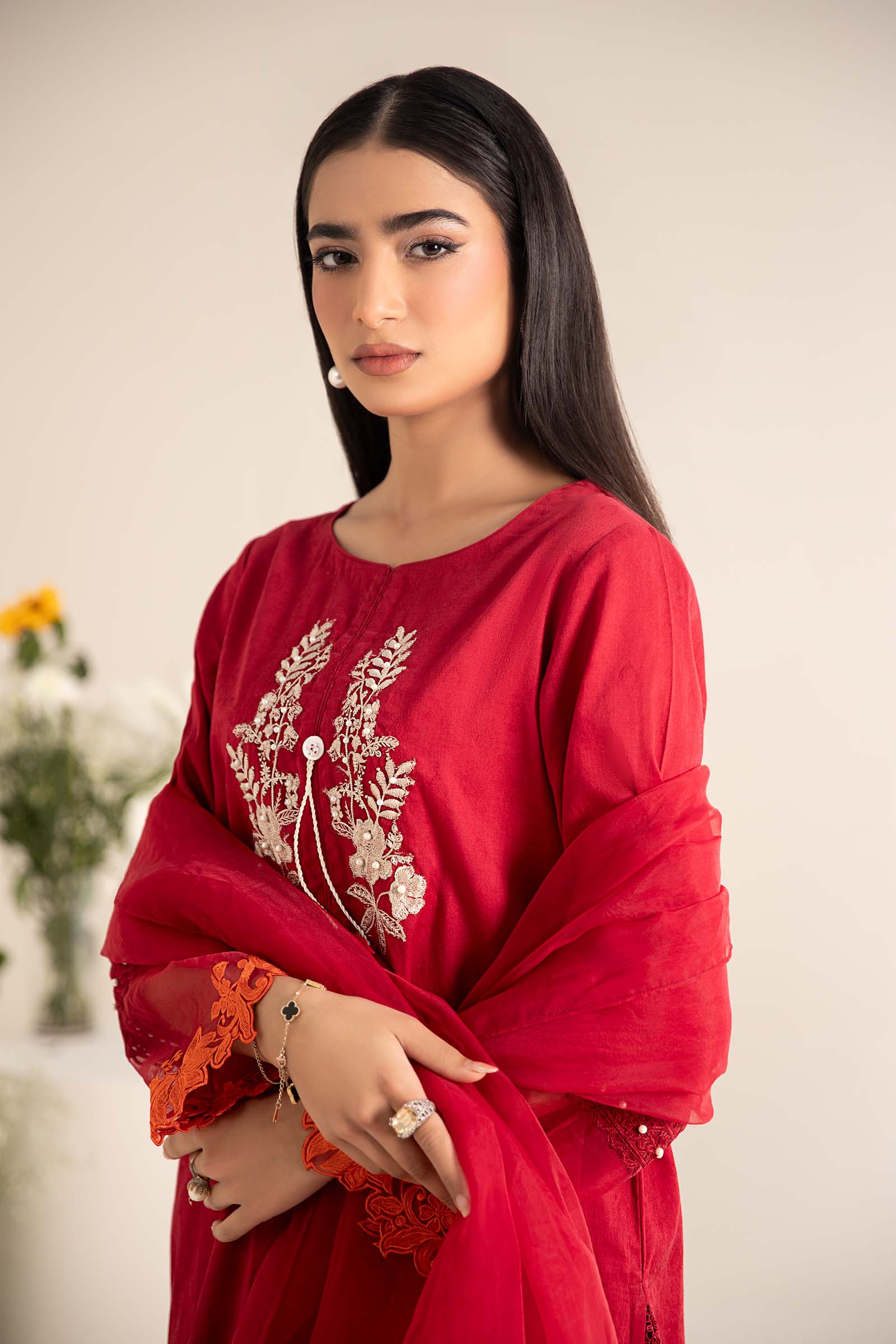 Maira B | Ready to Wear | DW-EF25-15 - House Of Hania