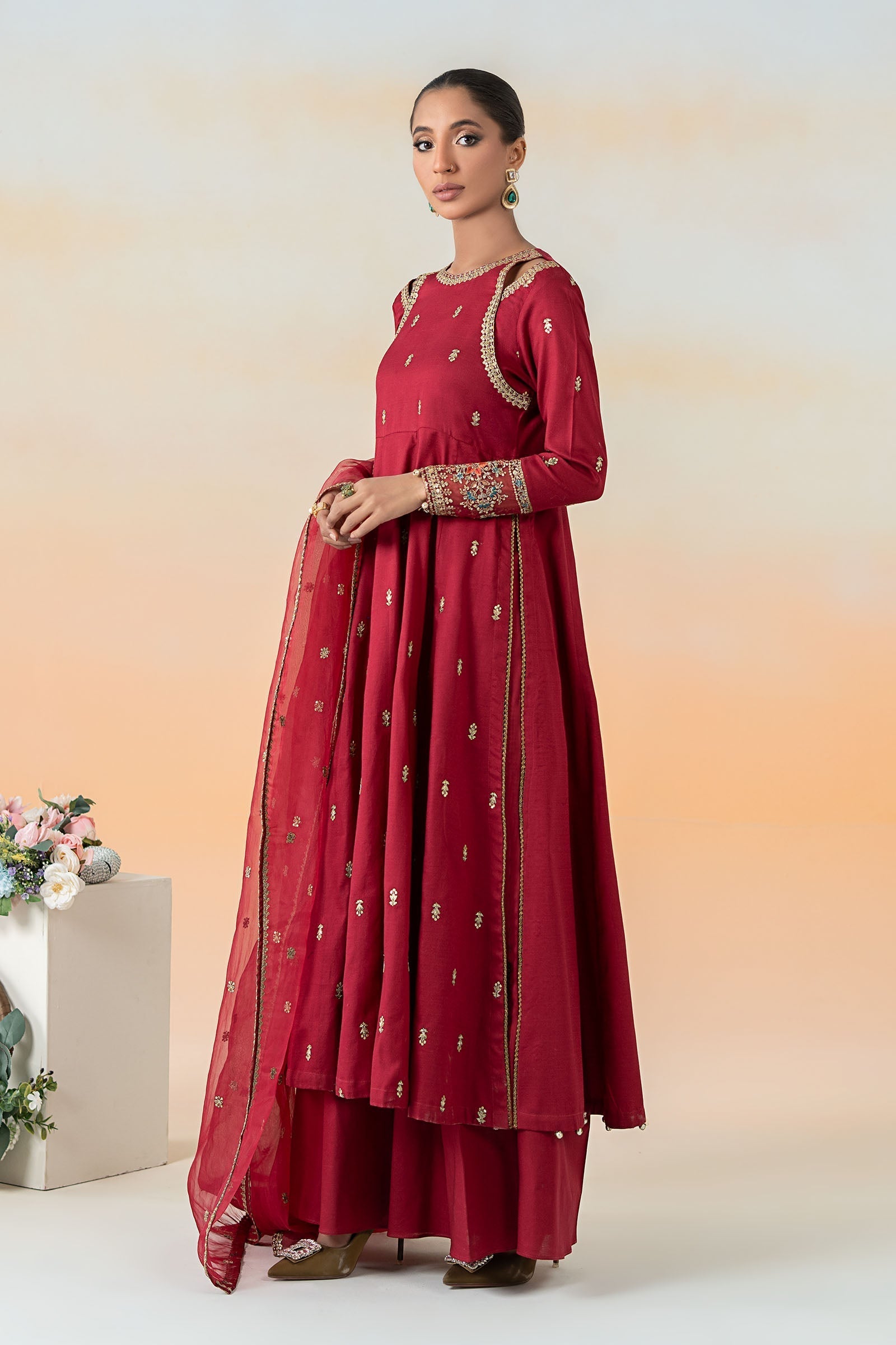 Maira B | Ready to Wear | DW-EF25-19 - House Of Hania