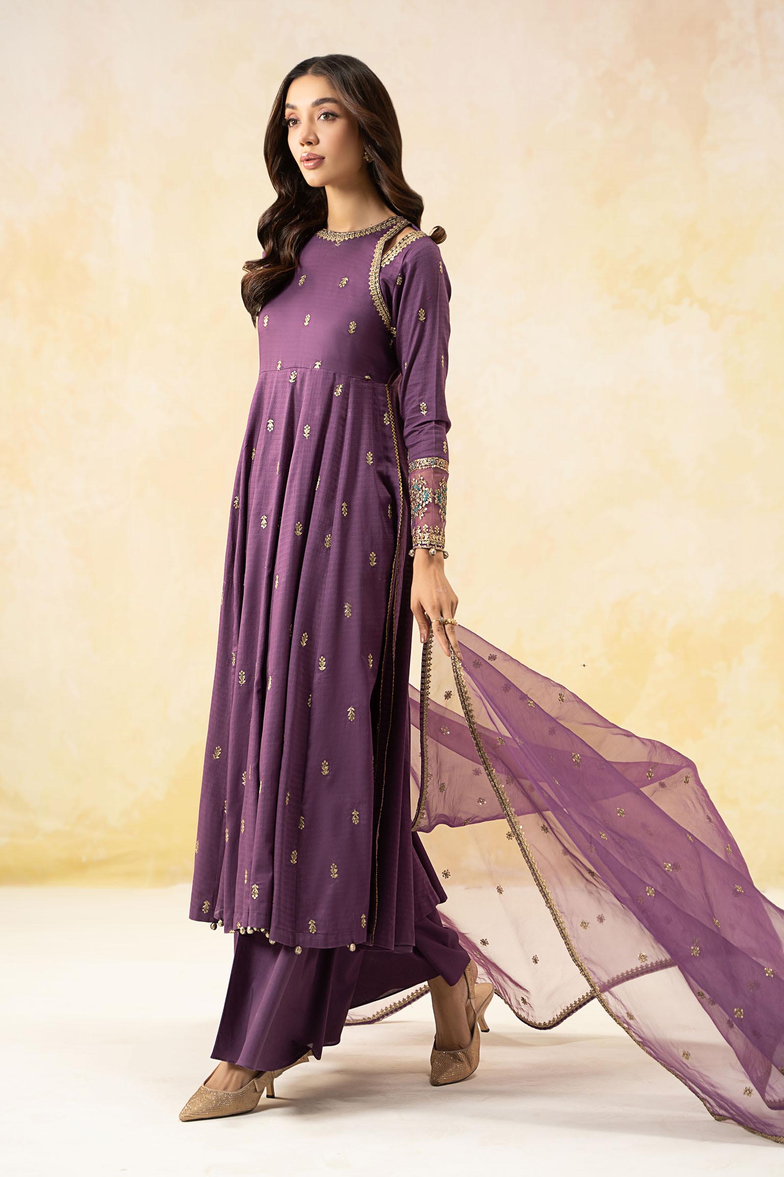 Maira B | Ready to Wear | DW-EF25-19 - House Of Hania