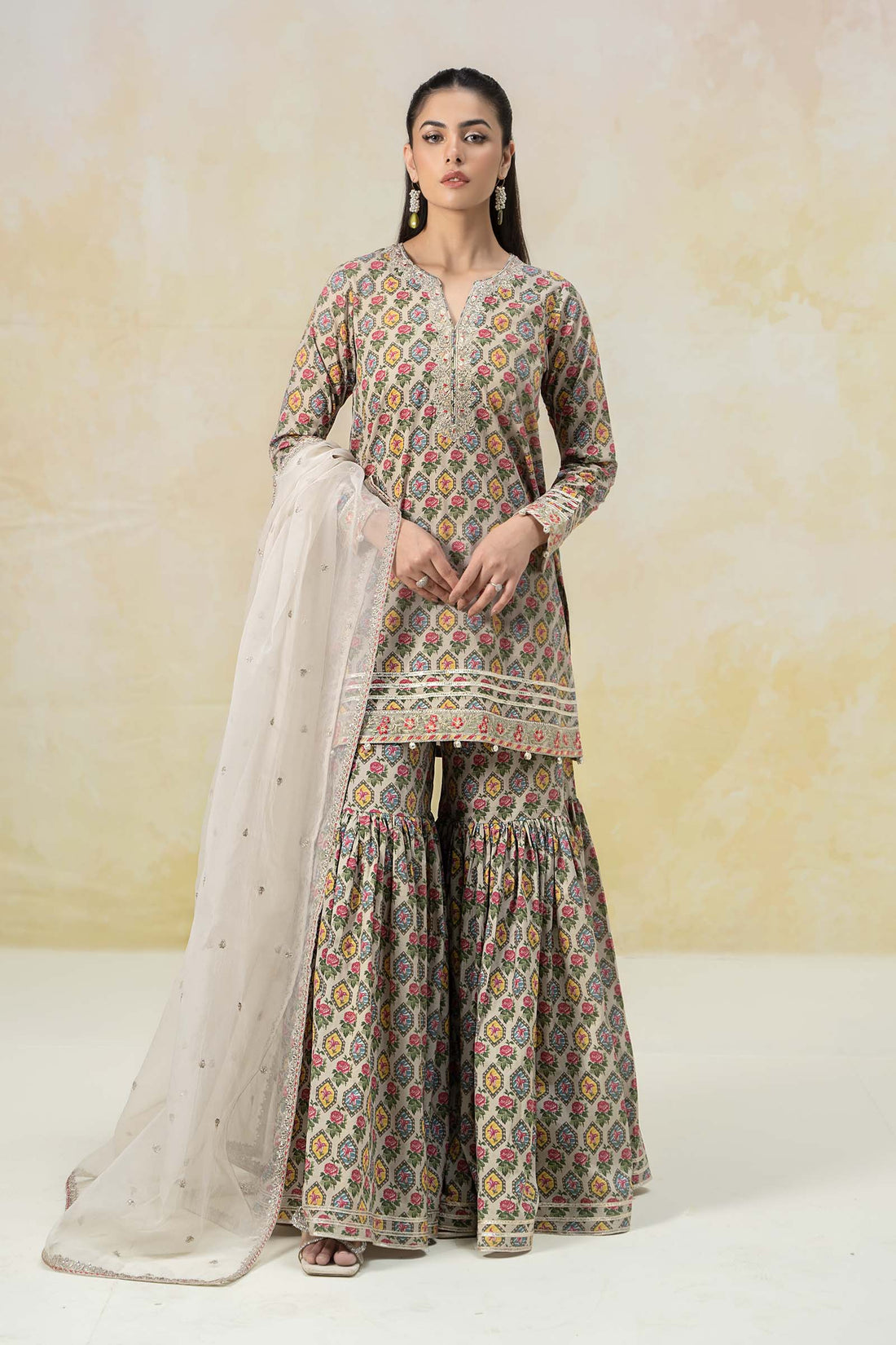 Maira B | Ready to Wear | DW-EF25-25 - House Of Hania