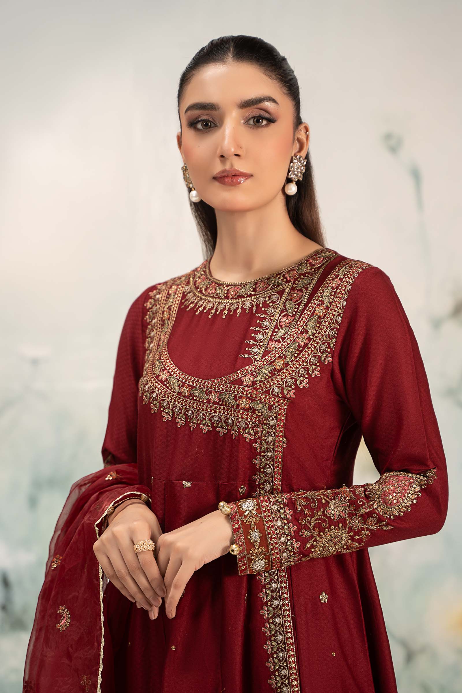 Maira B | Ready to Wear | DW-EF25-40 - House Of Hania