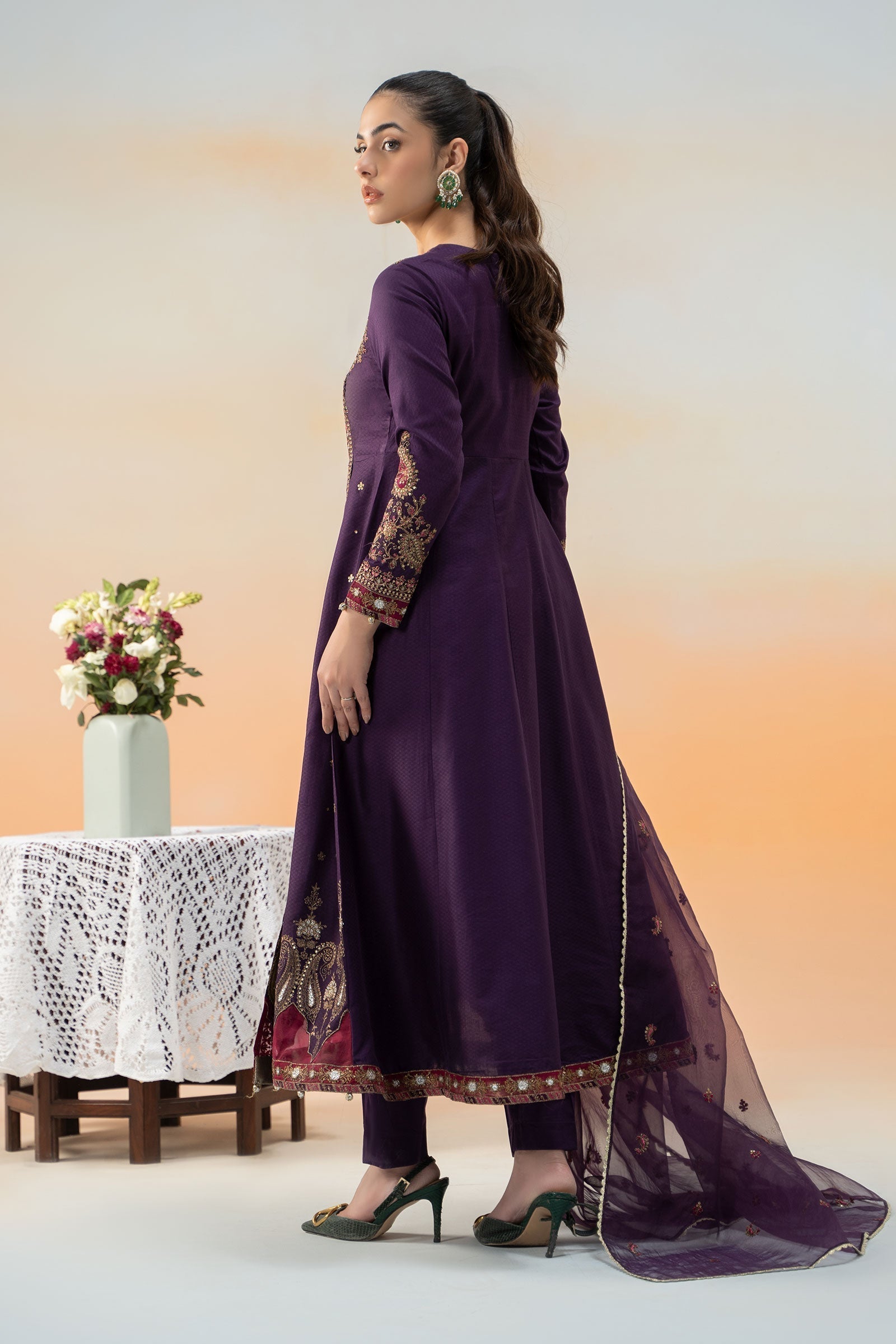 Maira B | Ready to Wear | DW-EF25-40 - House Of Hania