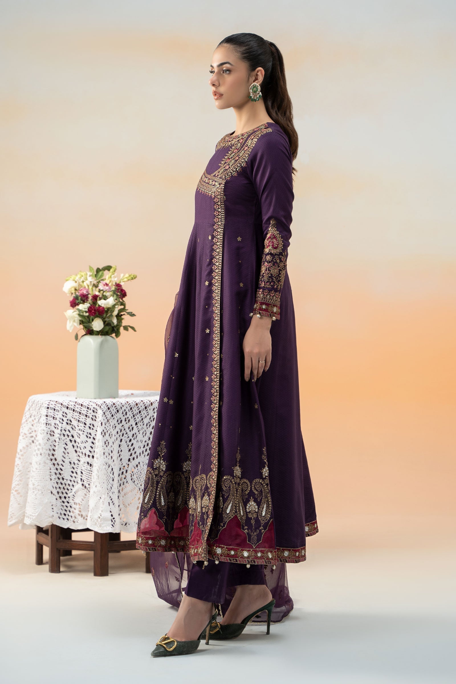 Maira B | Ready to Wear | DW-EF25-40 - House Of Hania