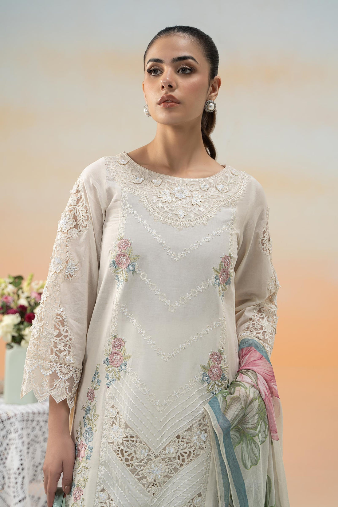 Maira B | Ready to Wear | DW-EF25-53 - House Of Hania