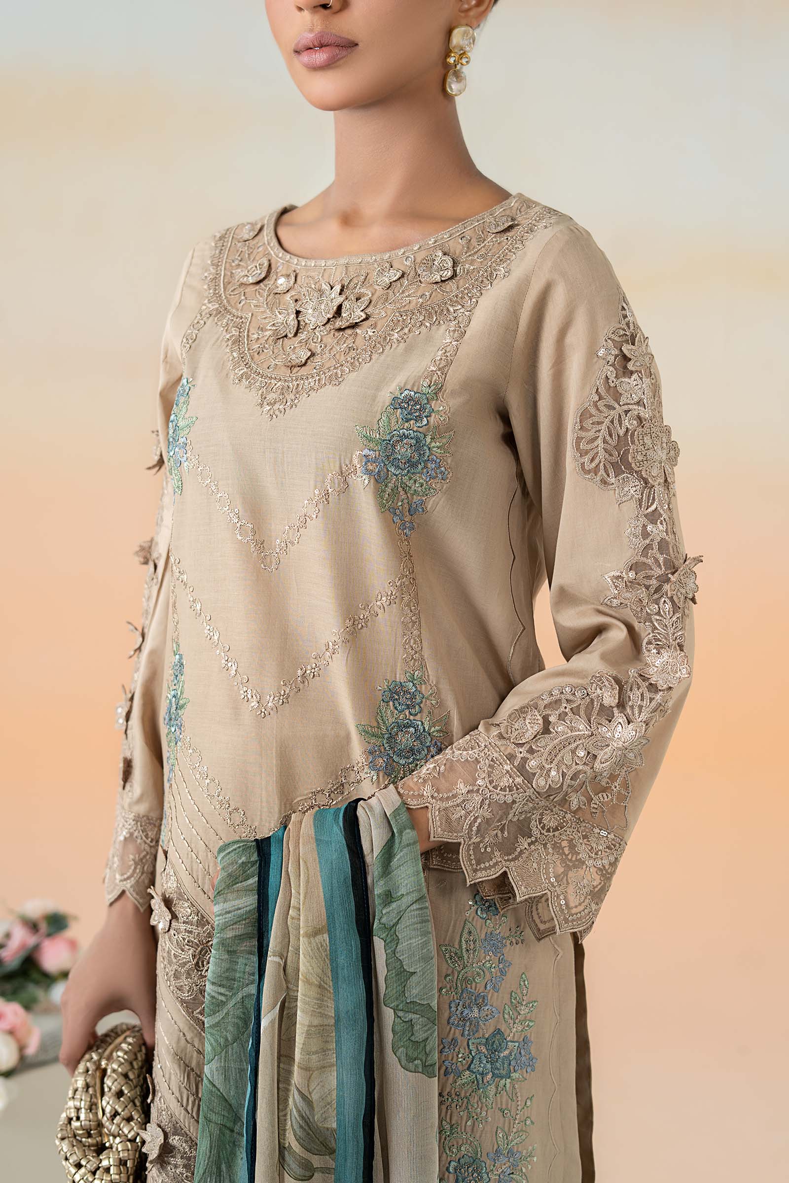 Maira B | Ready to Wear | DW-EF25-53 - House Of Hania