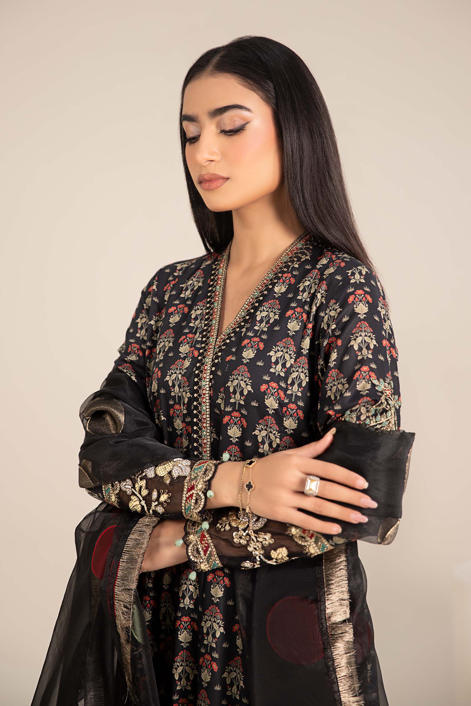 Maira B | Ready to Wear | DW-EF25-54 - House Of Hania