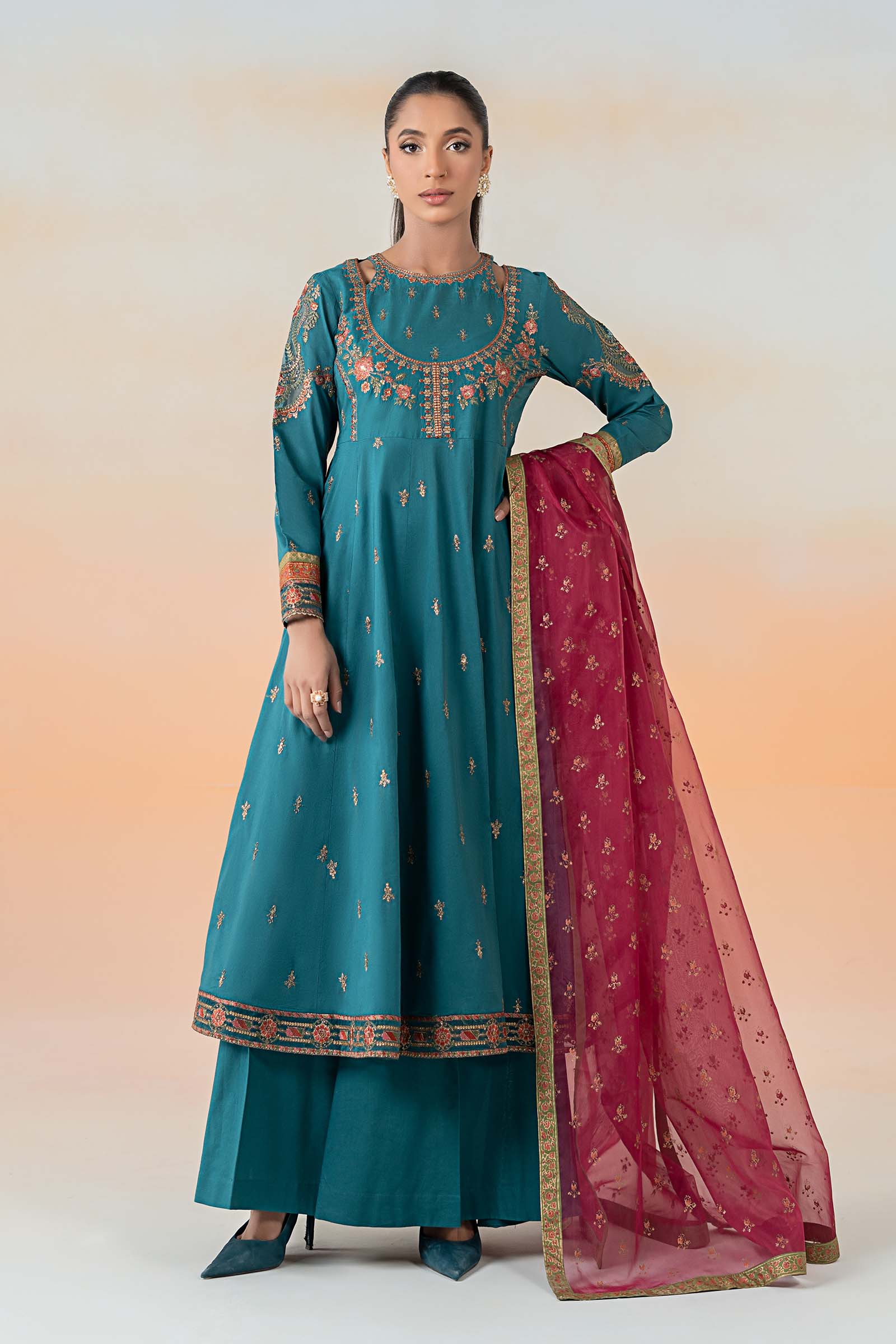 Maira B | Ready to Wear | DW-EF25-60 - House Of Hania