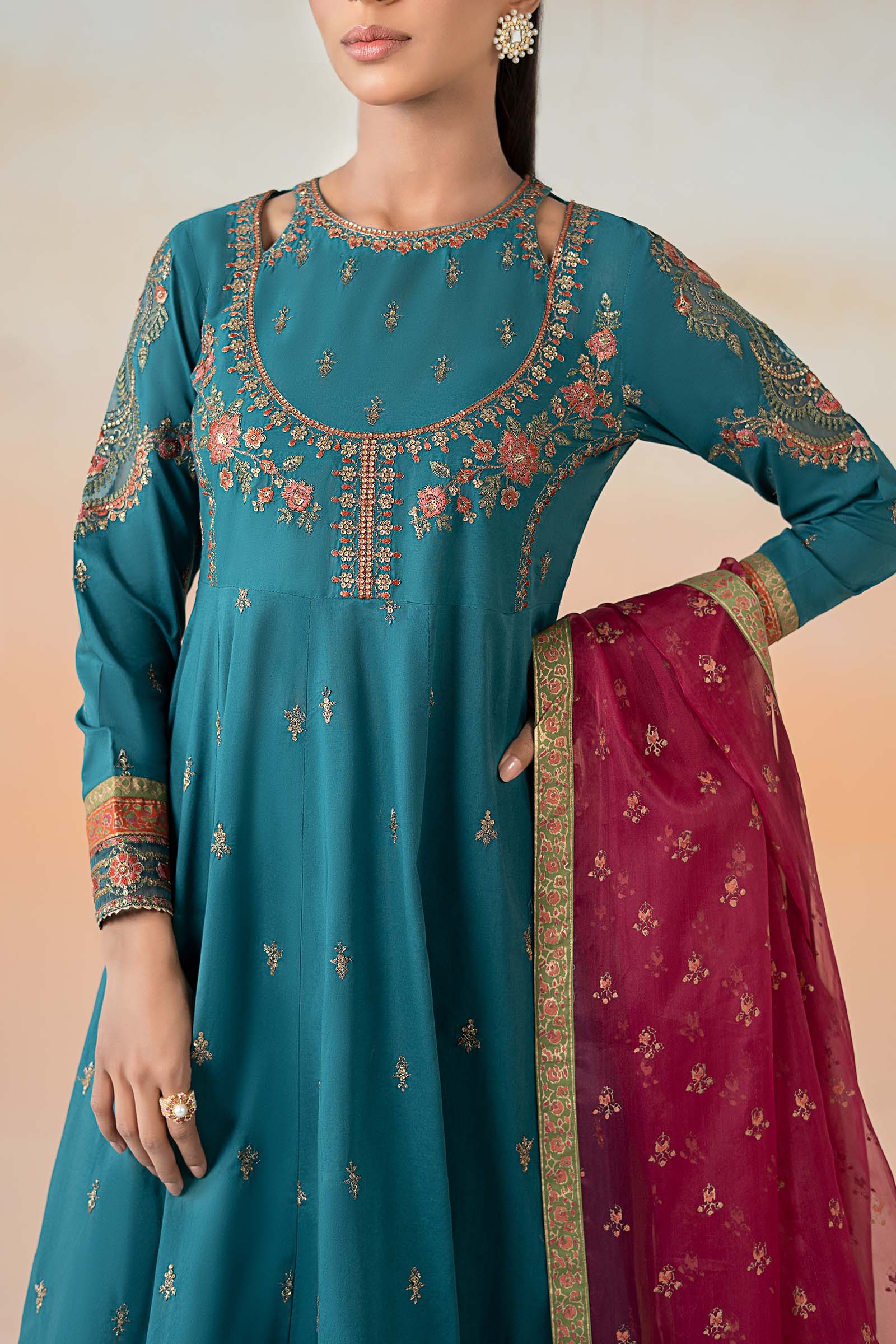 Maira B | Ready to Wear | DW-EF25-60 - House Of Hania