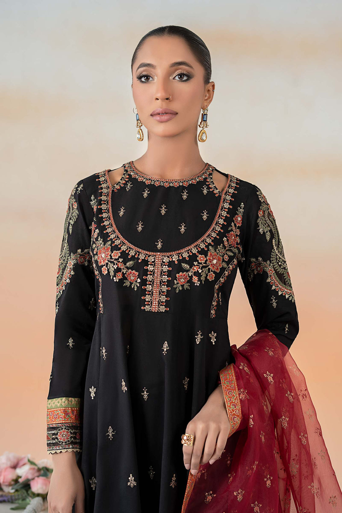 Maira B | Ready to Wear | DW-EF25-60 - House Of Hania