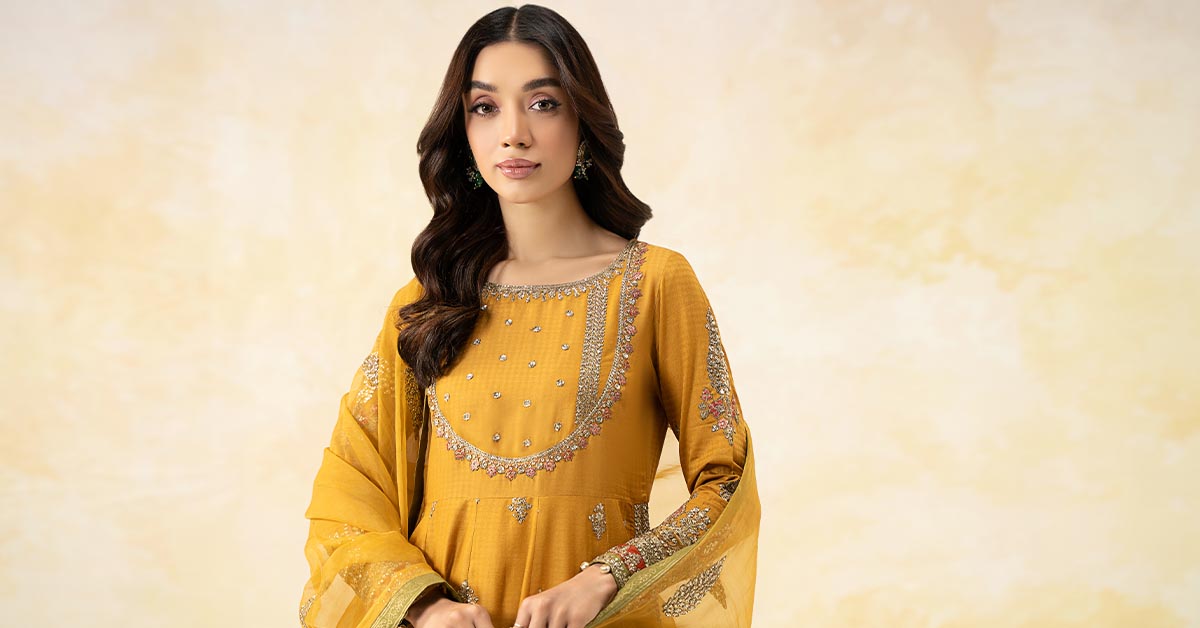 Maira B | Ready to Wear | DW-EF25-68 - House Of Hania