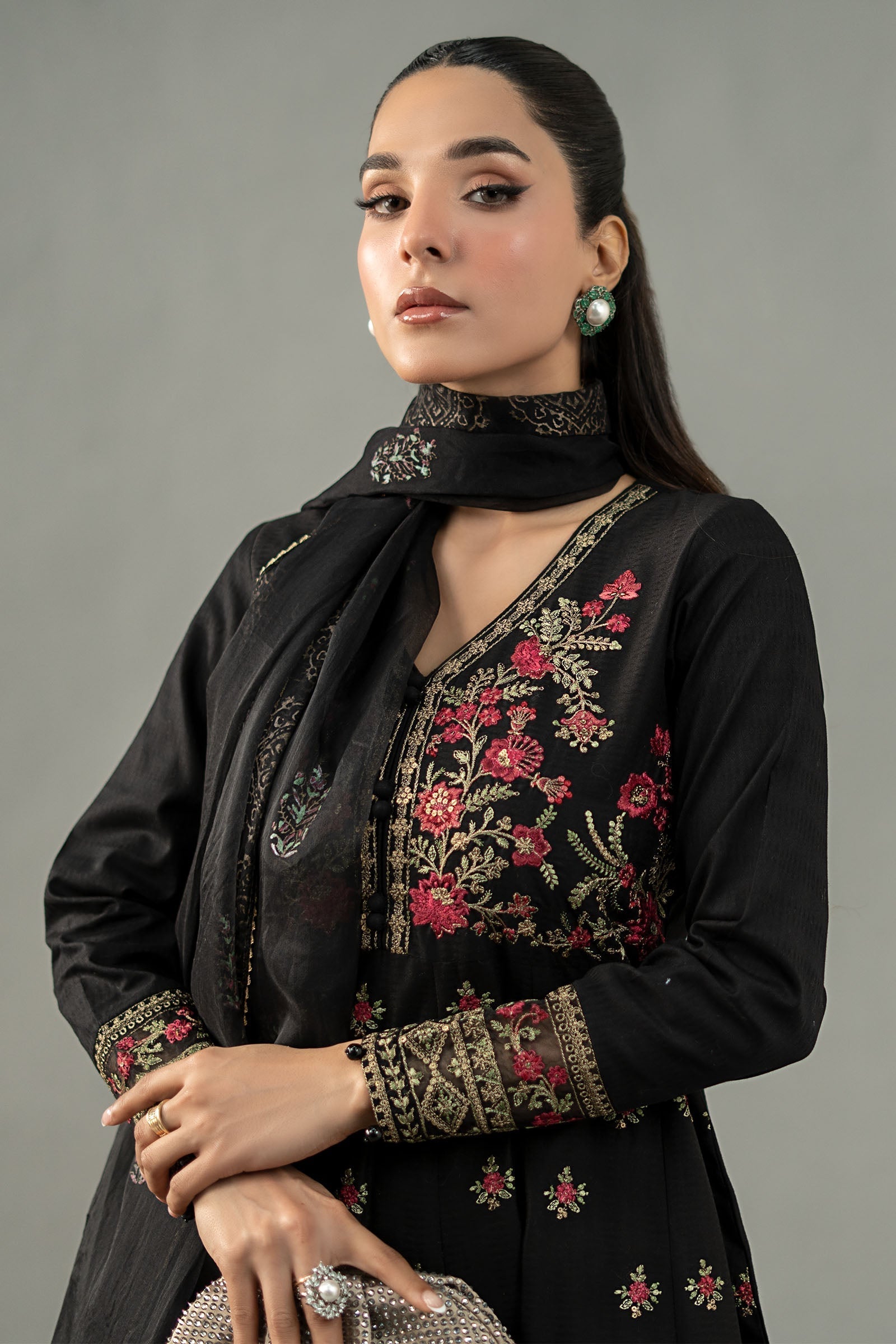 Maira B | Ready to Wear | DW-EF25-76 - House Of Hania