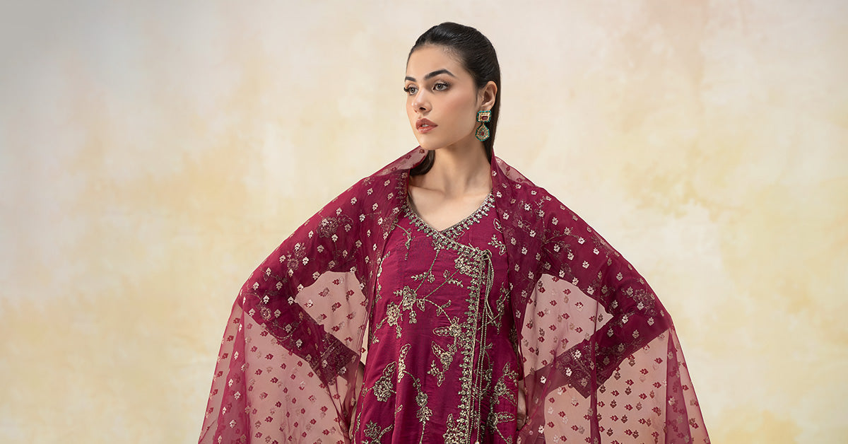 Maira B | Ready to Wear | DW-EF25-78 - House Of Hania