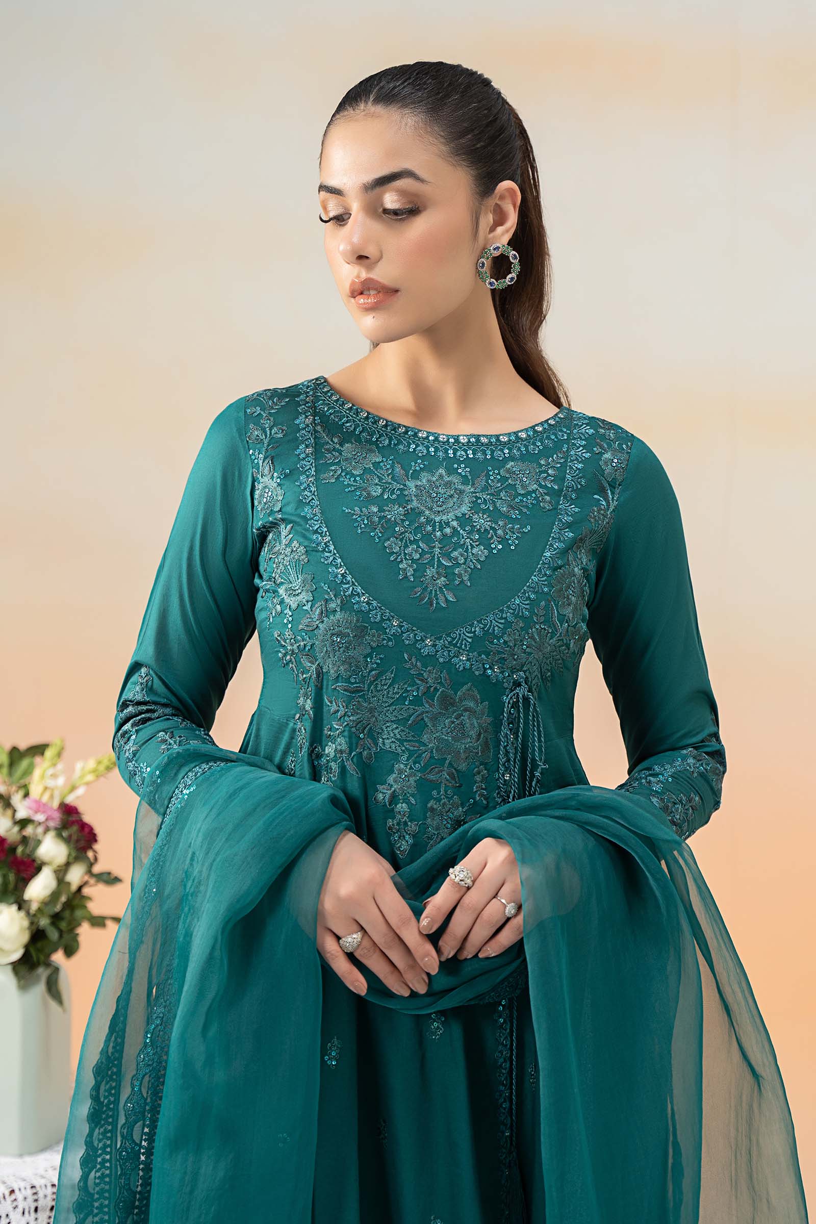 Maira B | Ready to Wear | DW-EF25-83 - House Of Hania
