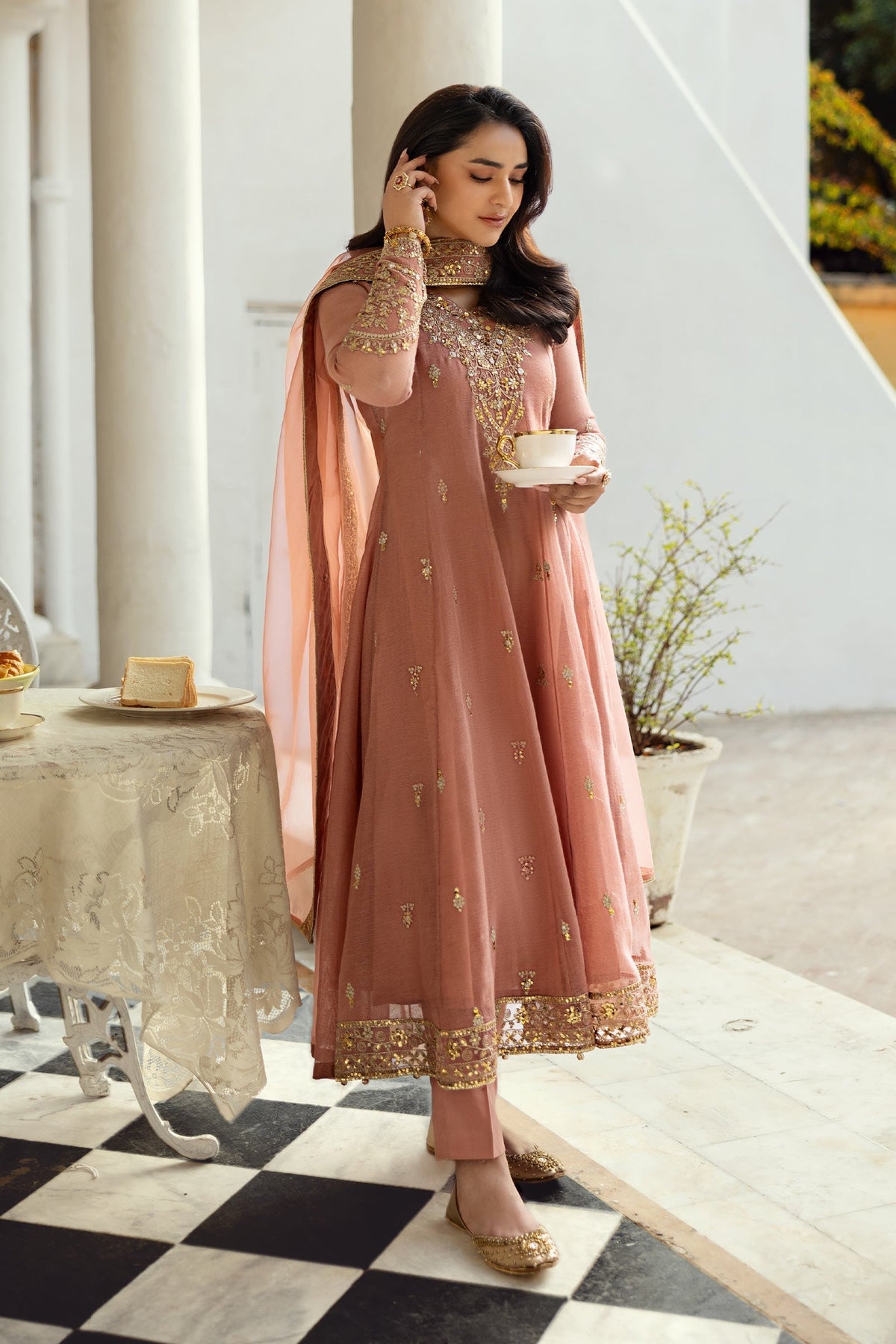 Maira B | Ready to Wear | DW-EF25-88 - House Of Hania