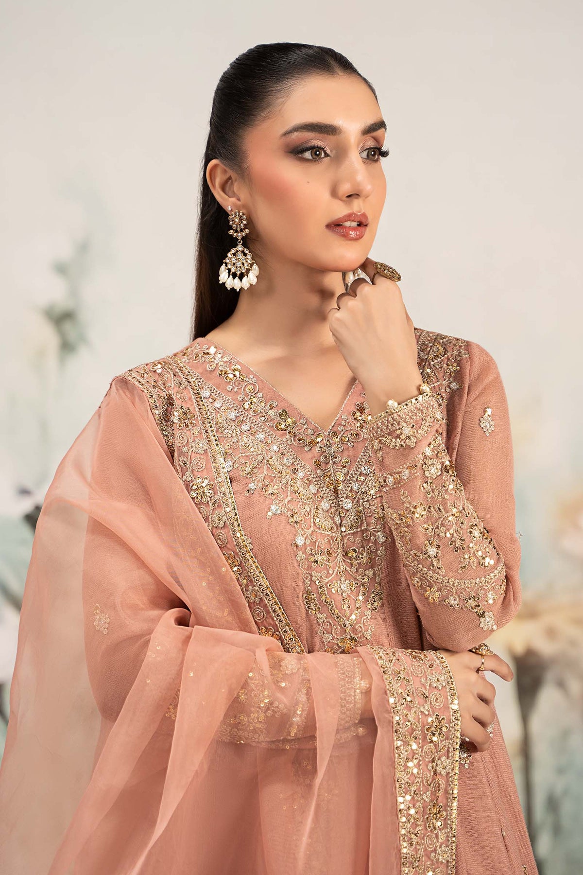 Maira B | Ready to Wear | DW-EF25-88 - House Of Hania
