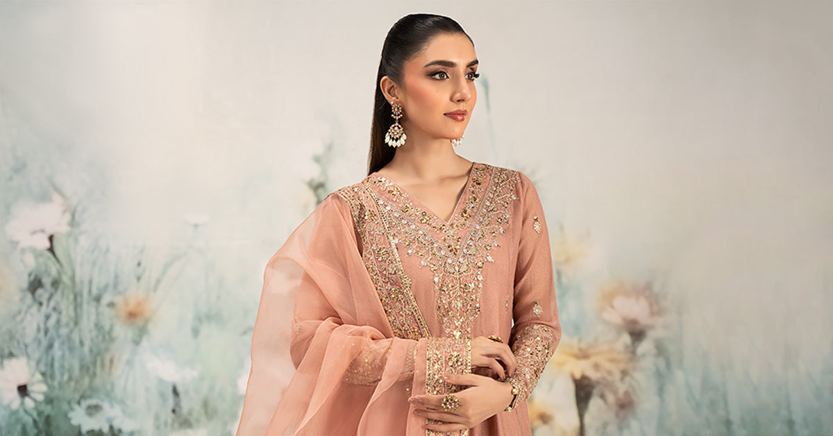 Maira B | Ready to Wear | DW-EF25-88 - House Of Hania