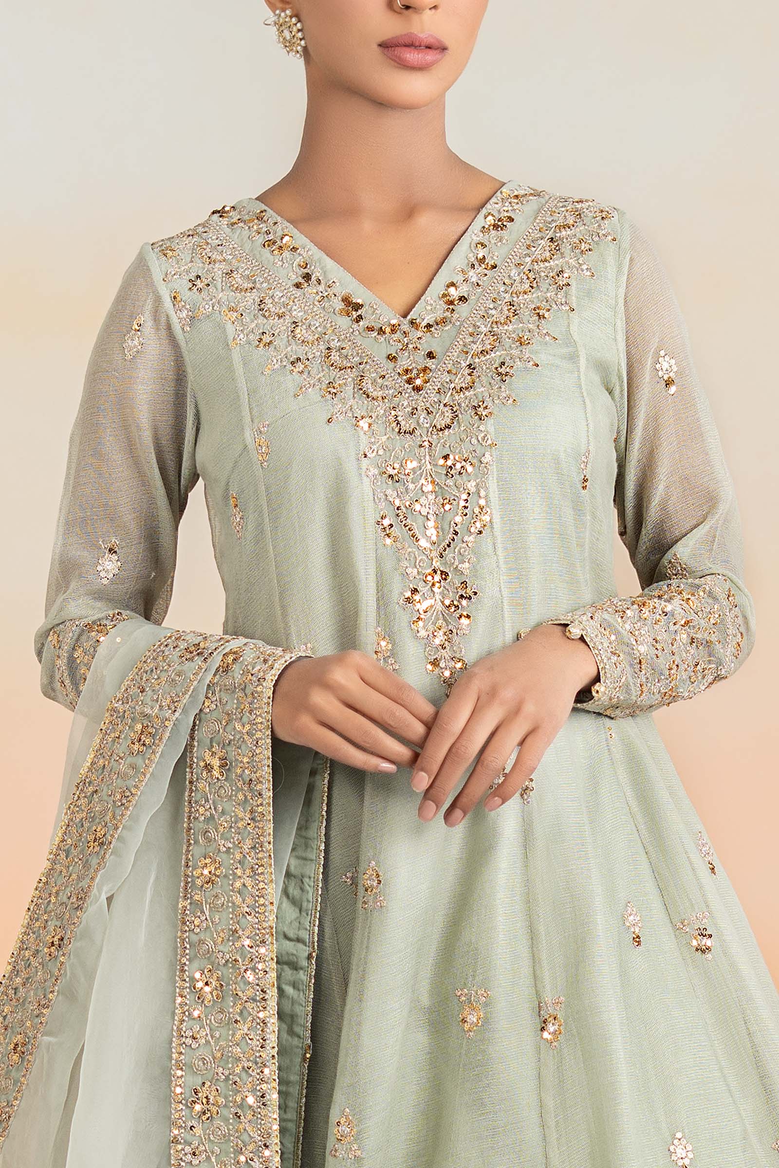 Maira B | Ready to Wear | DW-EF25-88 - House Of Hania