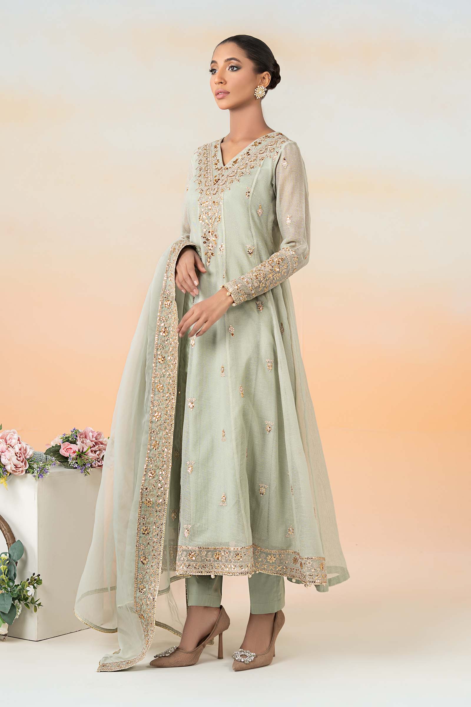 Maira B | Ready to Wear | DW-EF25-88 - House Of Hania