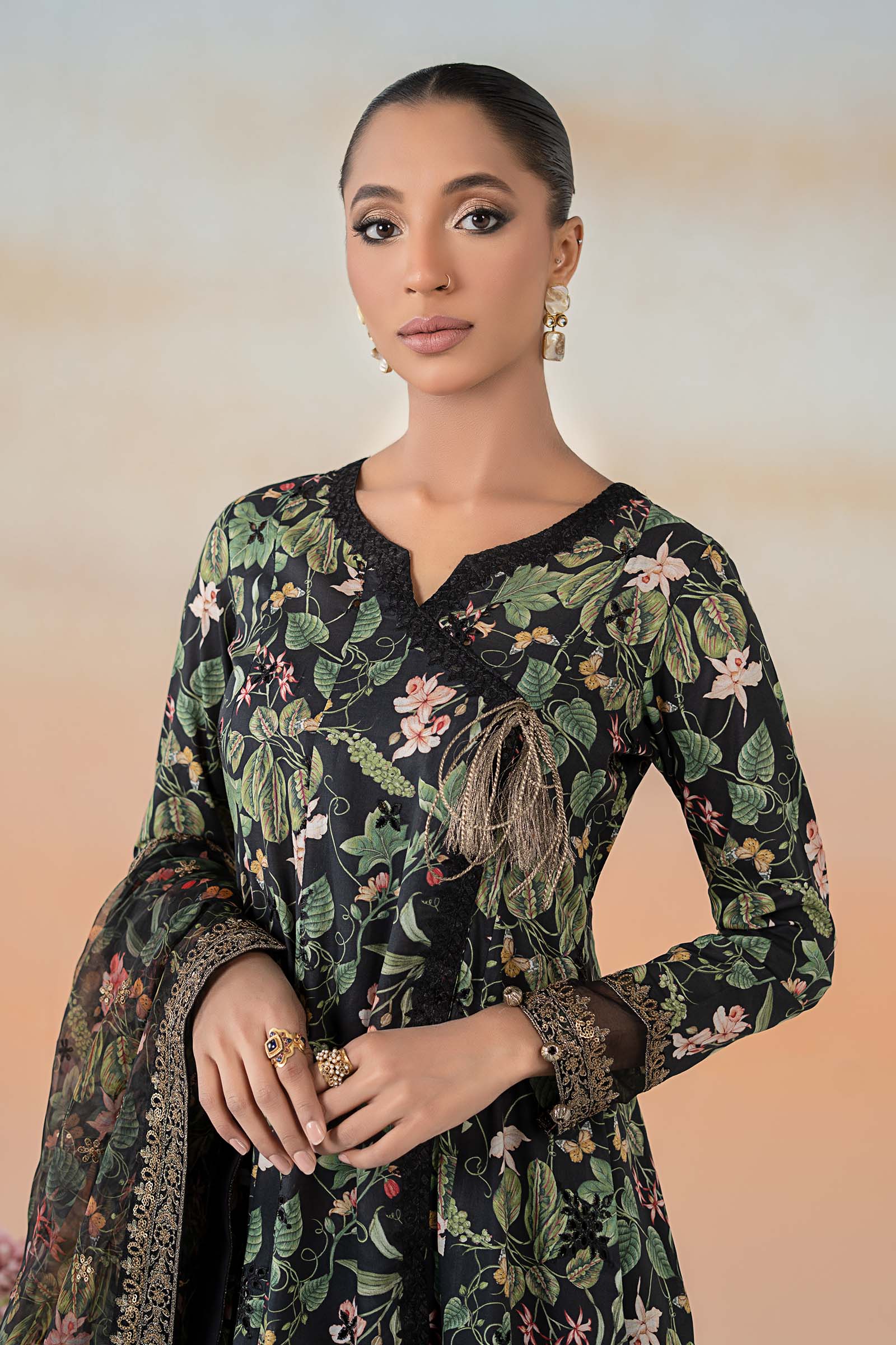 Maira B | Ready to Wear | DW-EF25-90 - House Of Hania