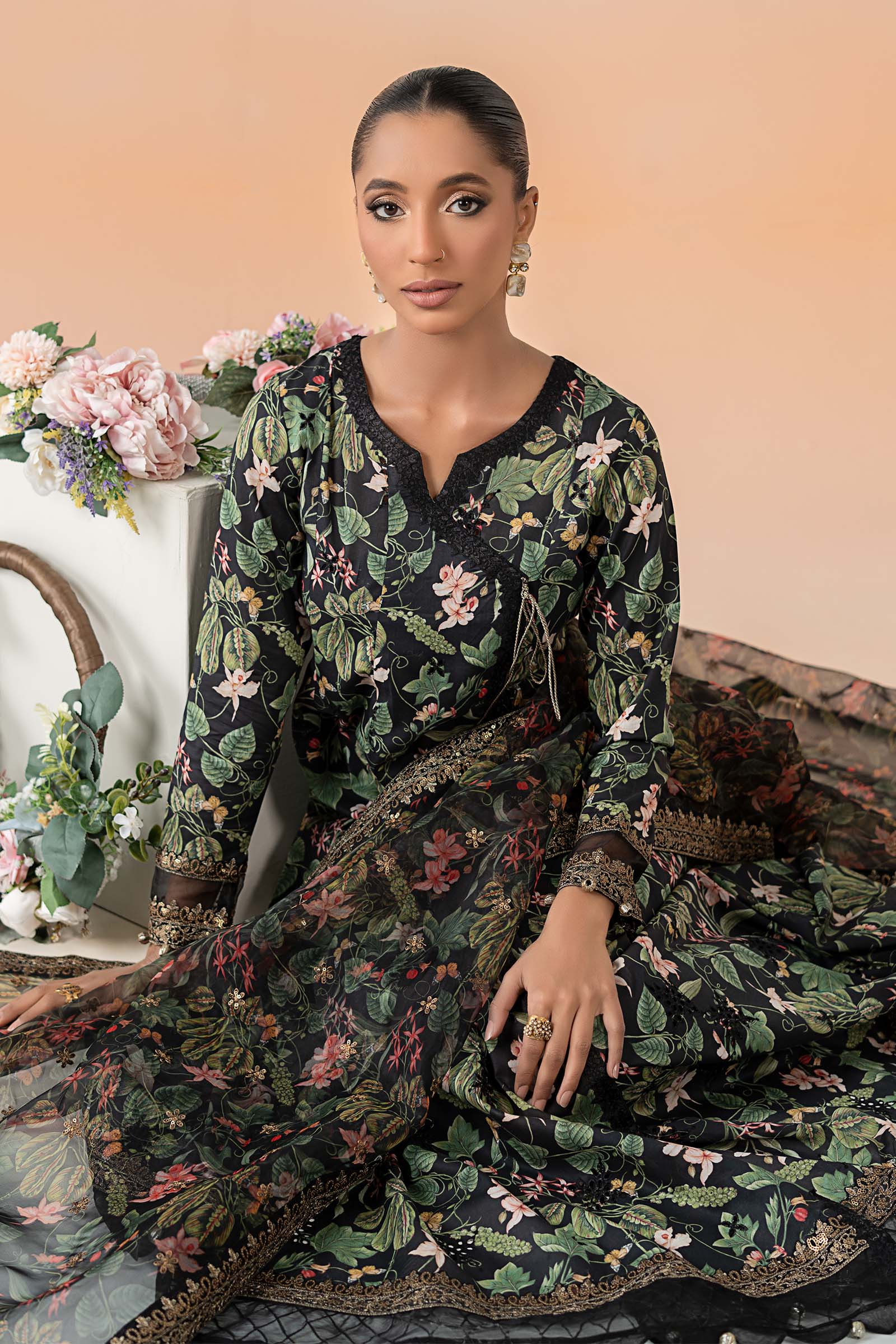 Maira B | Ready to Wear | DW-EF25-90 - House Of Hania