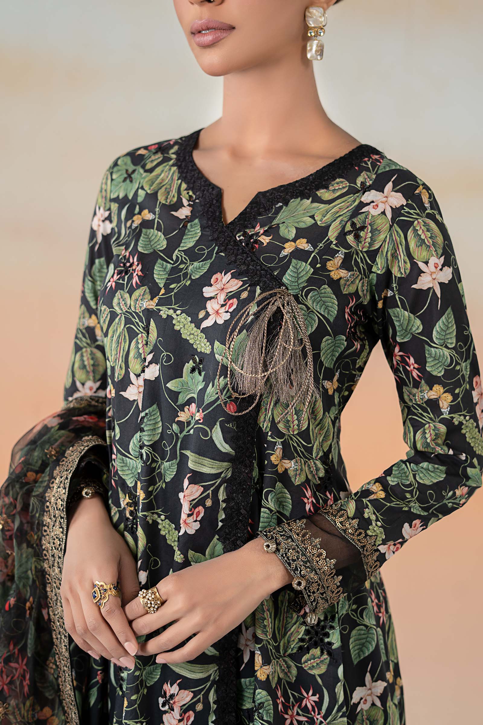 Maira B | Ready to Wear | DW-EF25-90 - House Of Hania