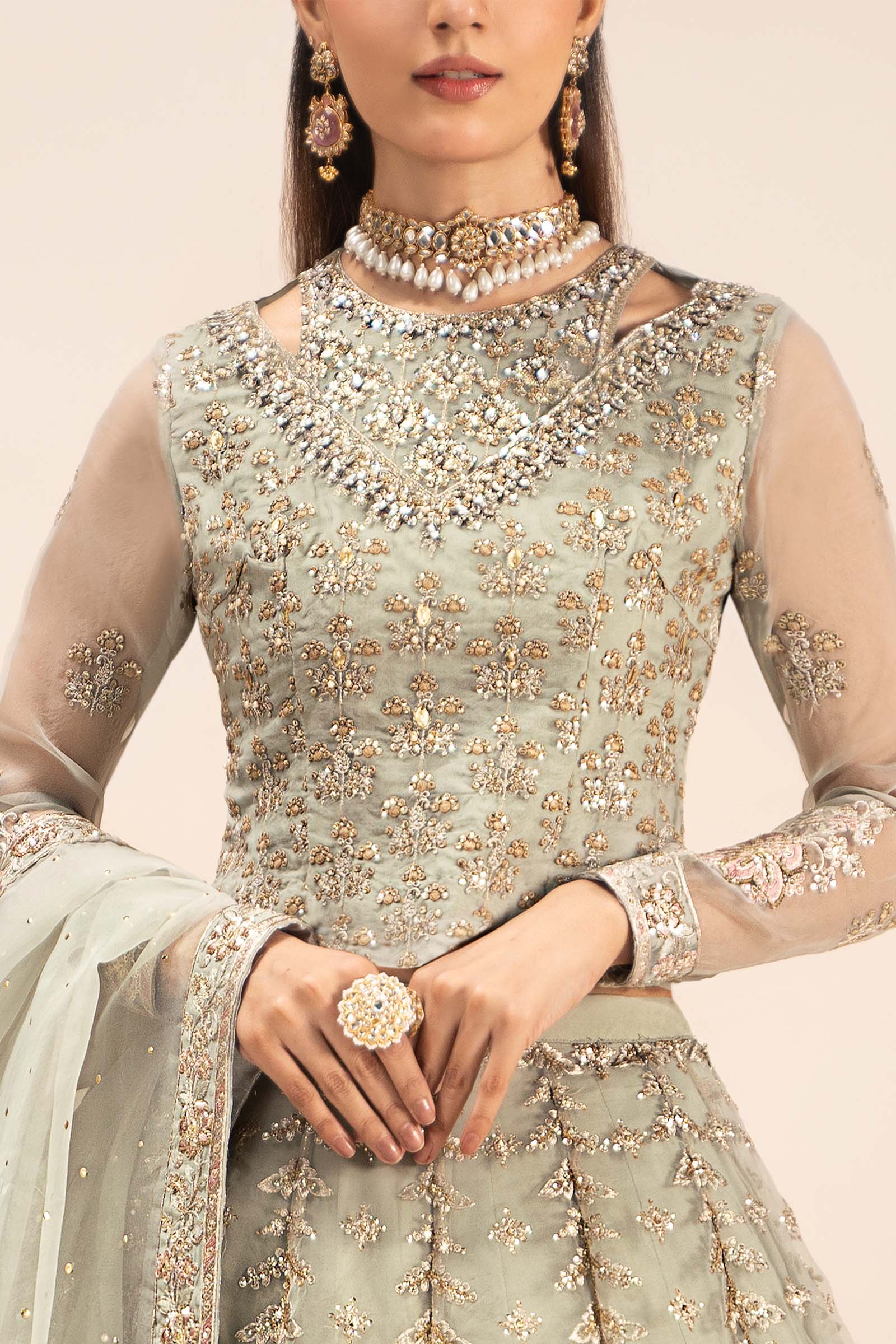 Maira B | Ready to Wear | SF-EF25-55 - House Of Hania
