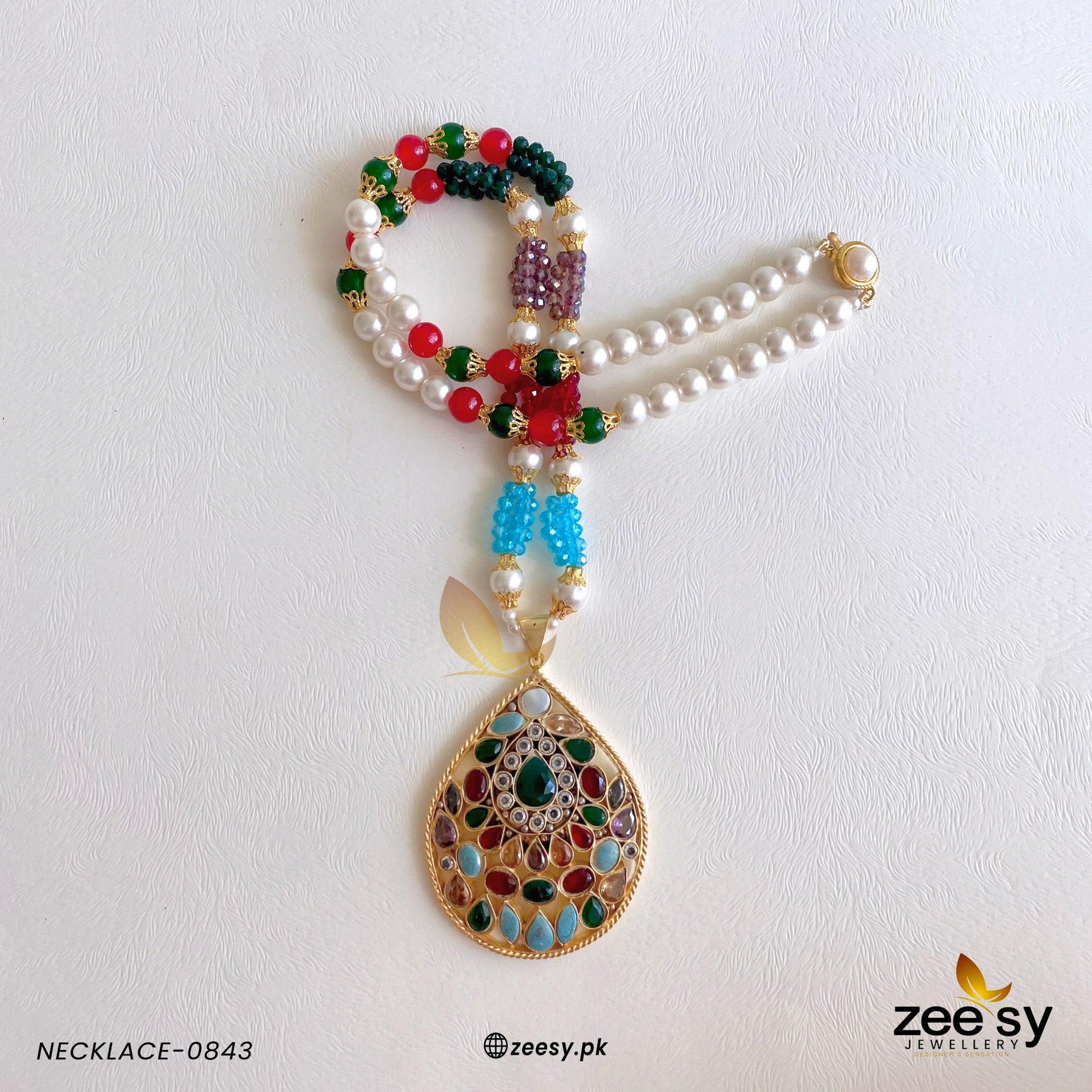 Mala Necklace-0843 - House Of Hania